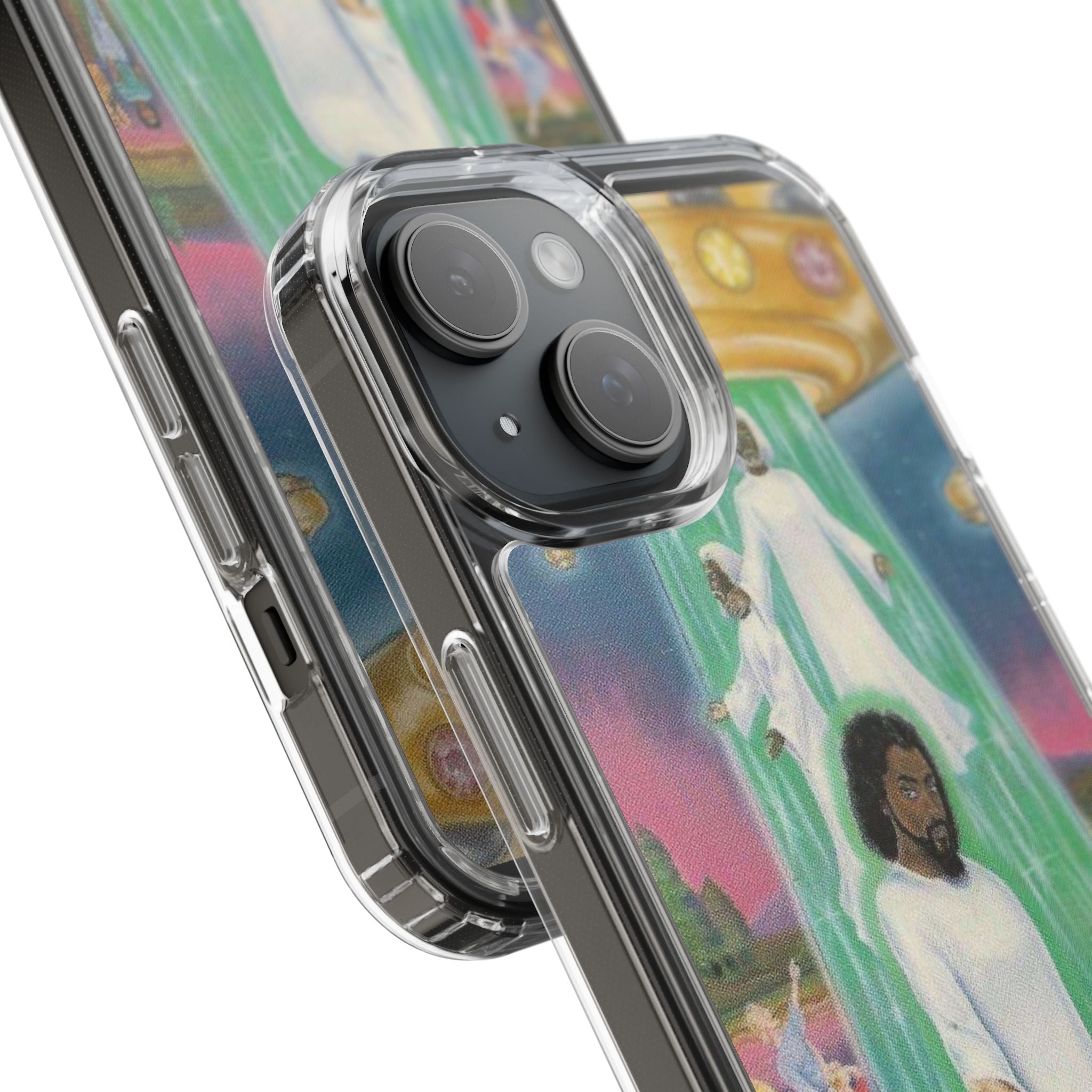 Cosmic Art Phone Case - Vibrant Spiritual Design, Bohemian Phone Cover, Unique Gift for Him/Her, Festival Accessory, Home Decor