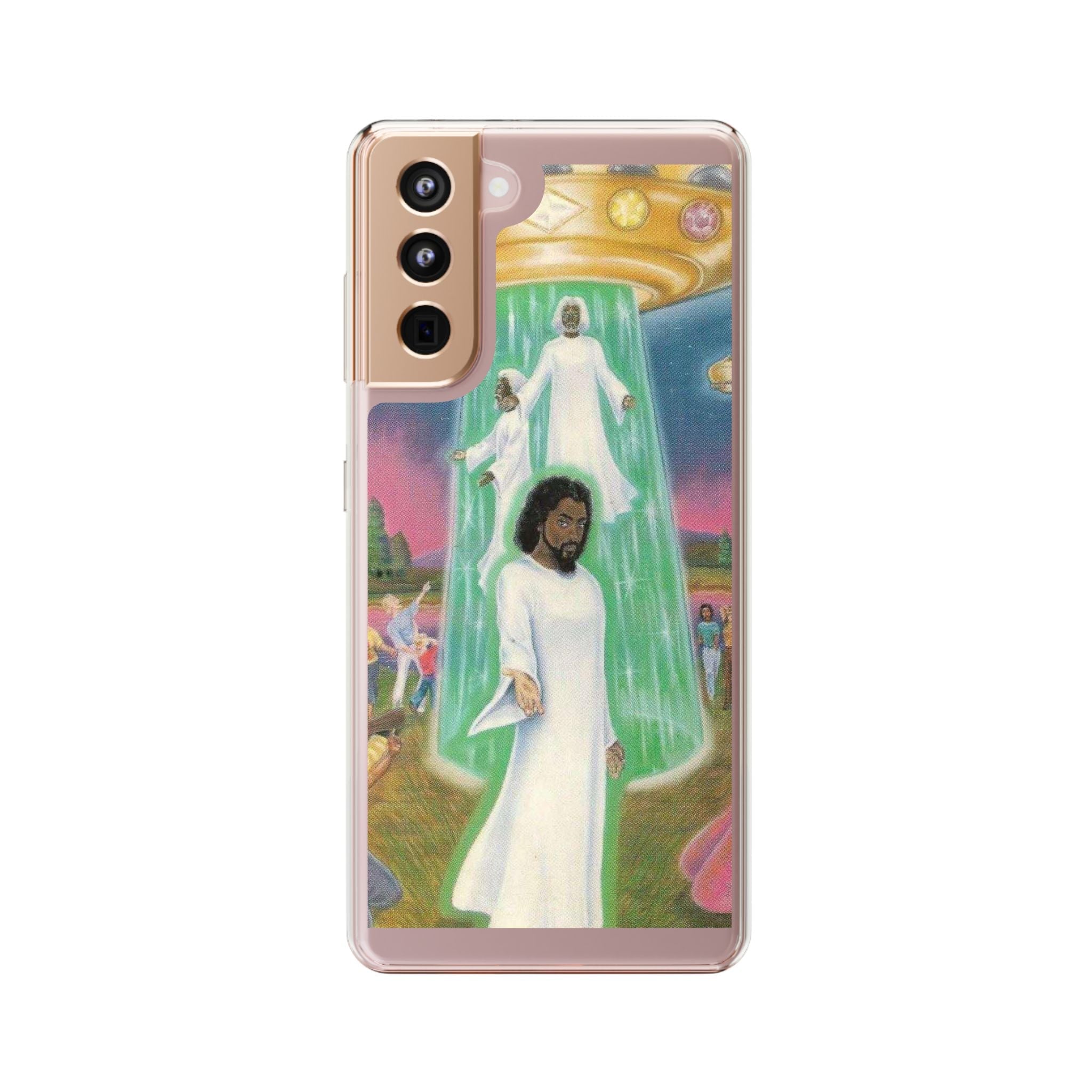 Cosmic Art Phone Case - Vibrant Spiritual Design, Bohemian Phone Cover, Unique Gift for Him/Her, Festival Accessory, Home Decor Printify
