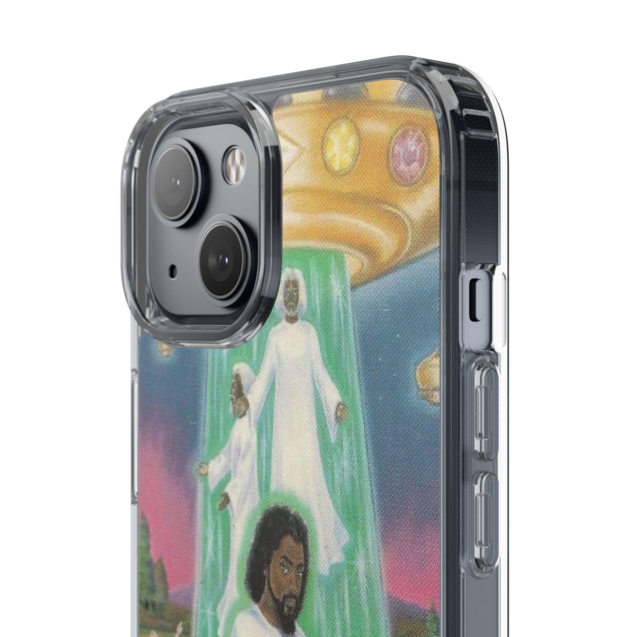 Cosmic Art Phone Case - Vibrant Spiritual Design, Bohemian Phone Cover, Unique Gift for Him/Her, Festival Accessory, Home Decor