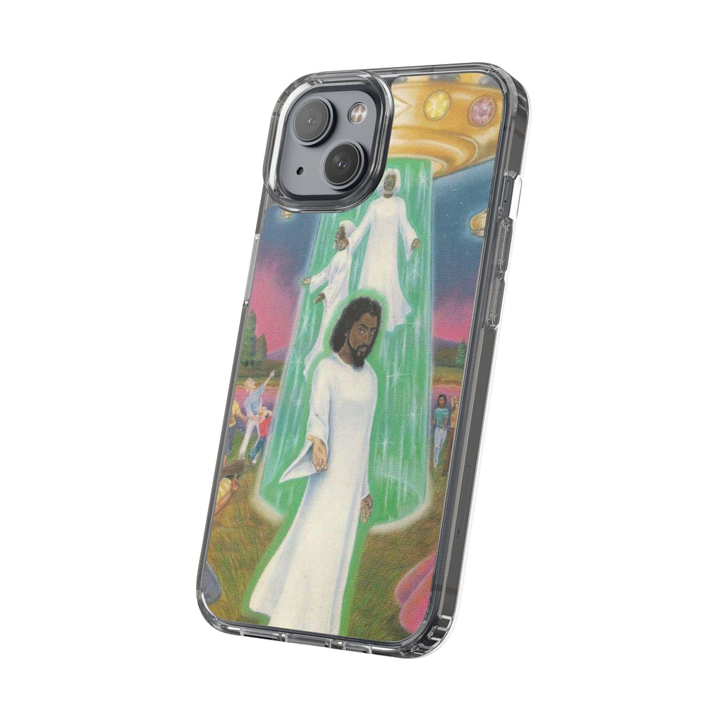 Cosmic Art Phone Case - Vibrant Spiritual Design, Bohemian Phone Cover, Unique Gift for Him/Her, Festival Accessory, Home Decor