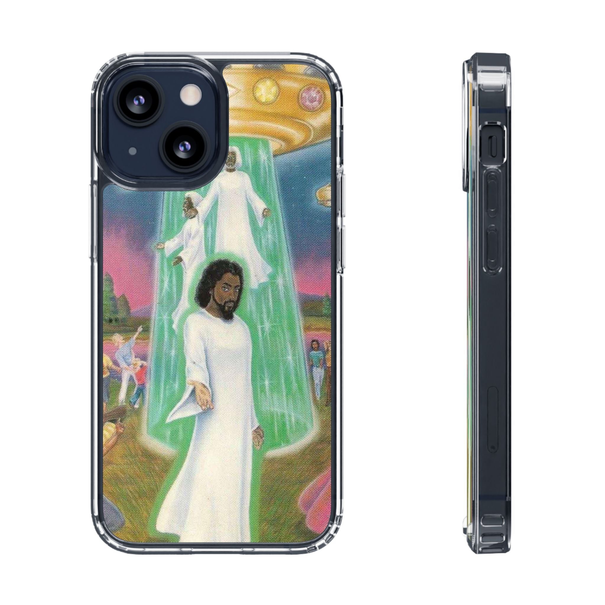 Cosmic Art Phone Case - Vibrant Spiritual Design, Bohemian Phone Cover, Unique Gift for Him/Her, Festival Accessory, Home Decor Printify