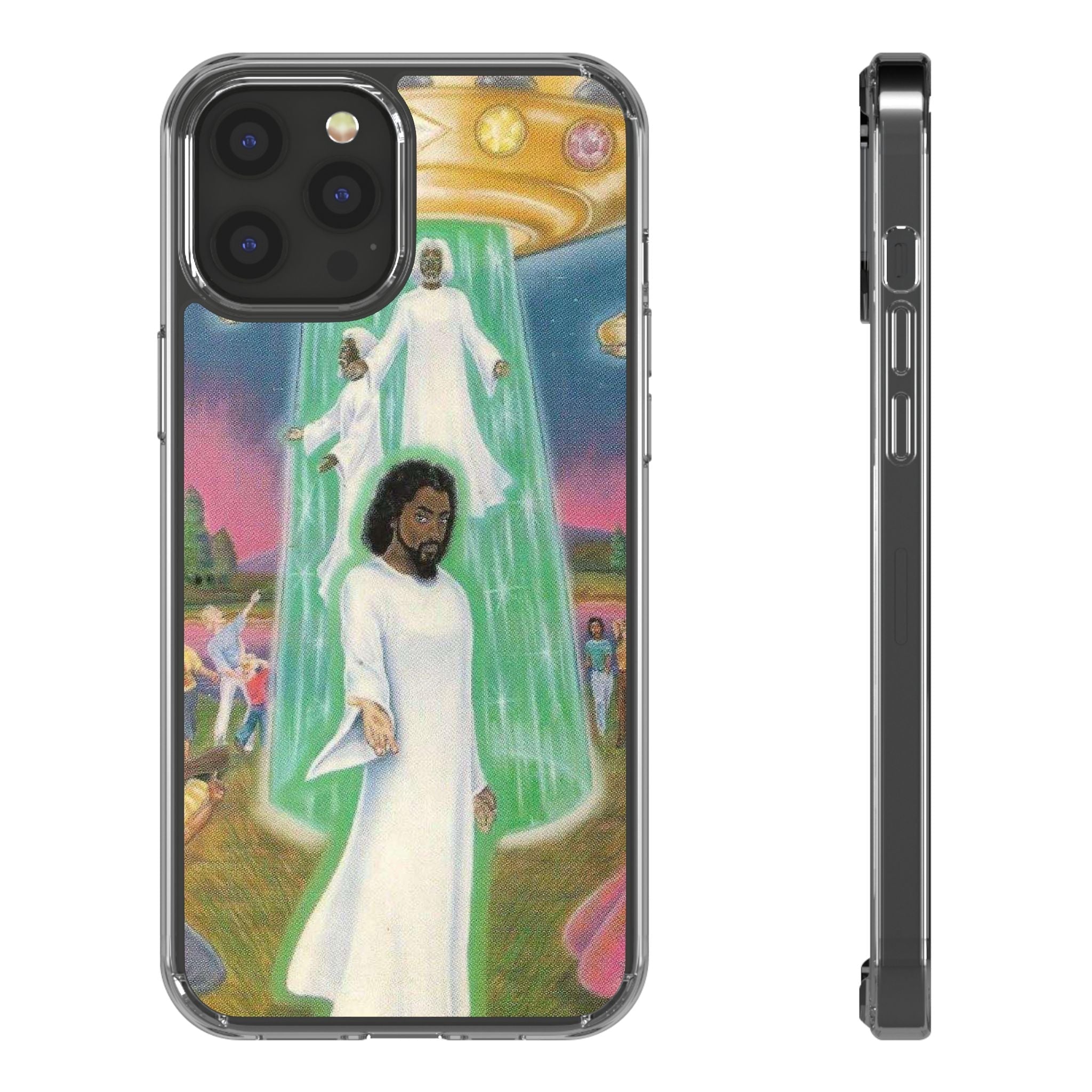 Cosmic Art Phone Case - Vibrant Spiritual Design, Bohemian Phone Cover, Unique Gift for Him/Her, Festival Accessory, Home Decor Printify
