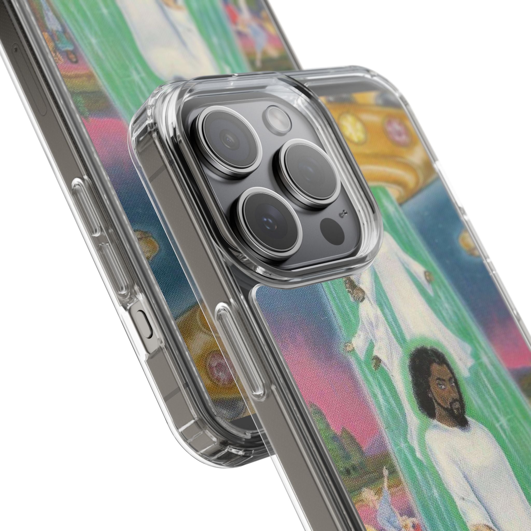 Cosmic Art Phone Case - Vibrant Spiritual Design, Bohemian Phone Cover, Unique Gift for Him/Her, Festival Accessory, Home Decor