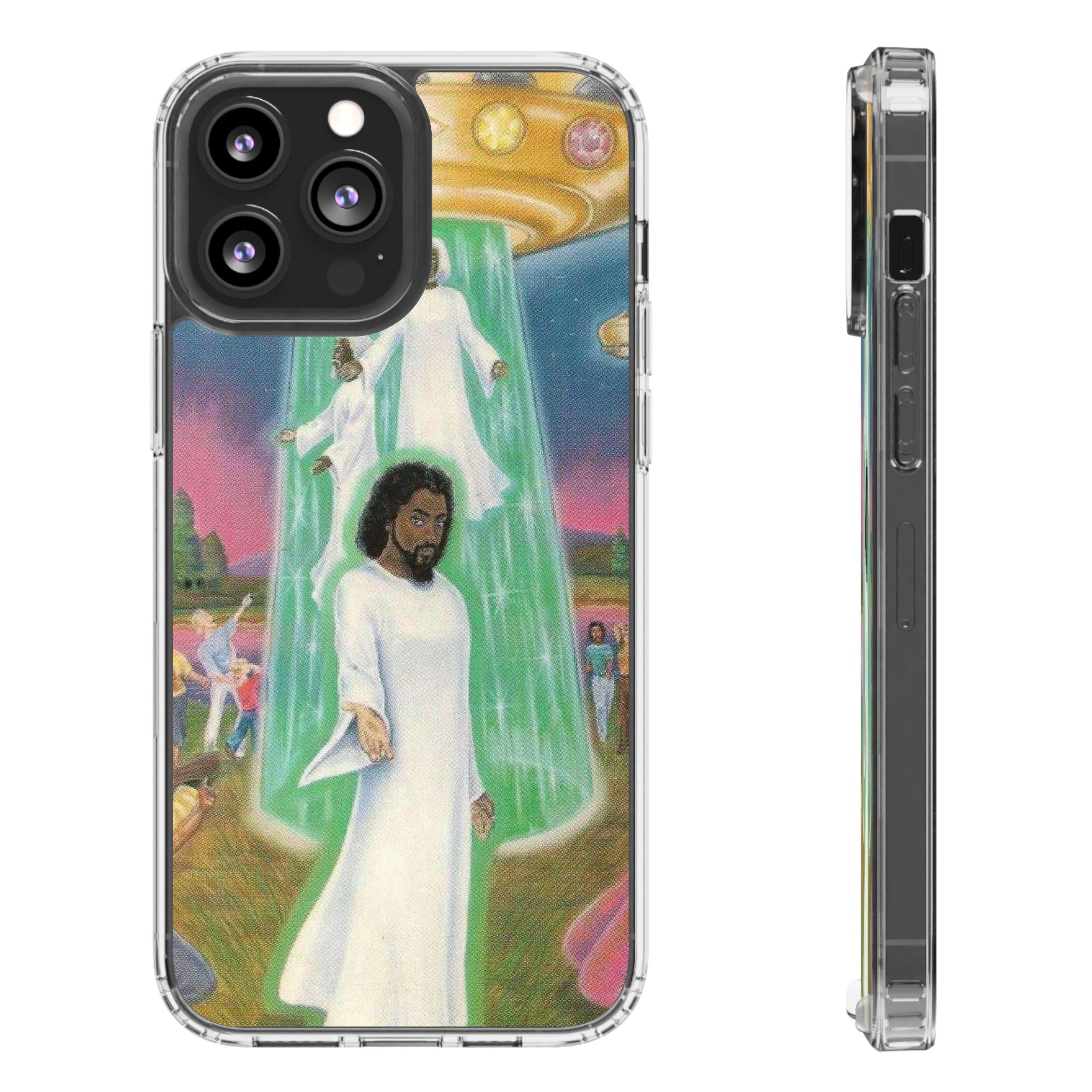 Cosmic Art Phone Case - Vibrant Spiritual Design, Bohemian Phone Cover, Unique Gift for Him/Her, Festival Accessory, Home Decor