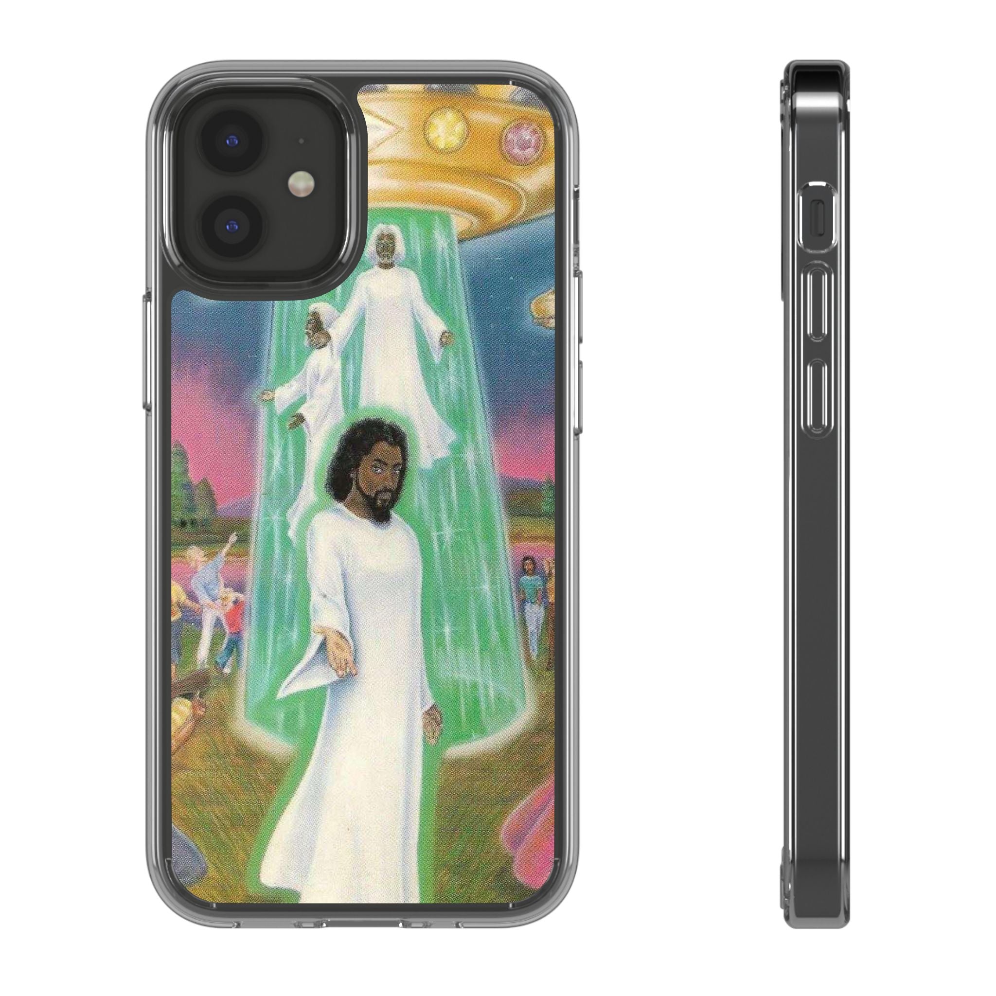 Cosmic Art Phone Case - Vibrant Spiritual Design, Bohemian Phone Cover, Unique Gift for Him/Her, Festival Accessory, Home Decor