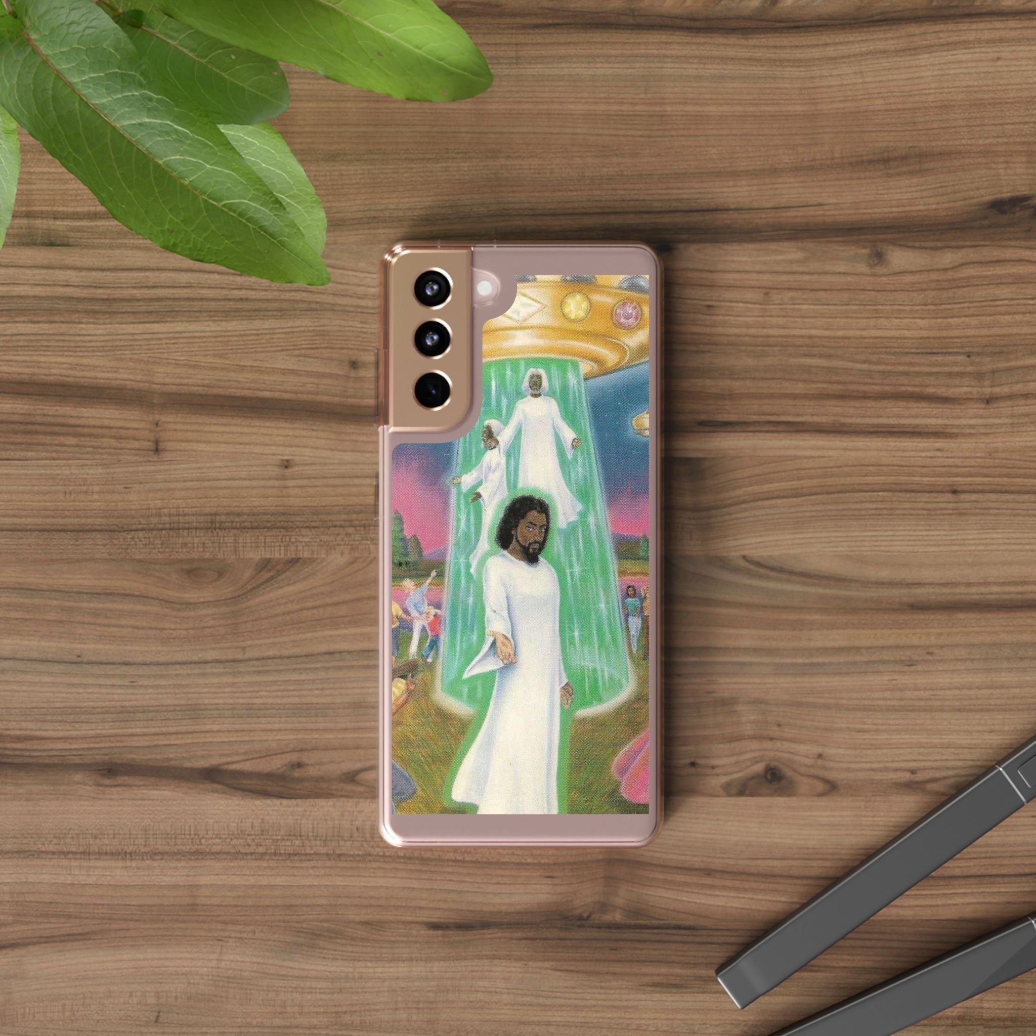 Cosmic Art Phone Case - Vibrant Spiritual Design, Bohemian Phone Cover, Unique Gift for Him/Her, Festival Accessory, Home Decor Printify