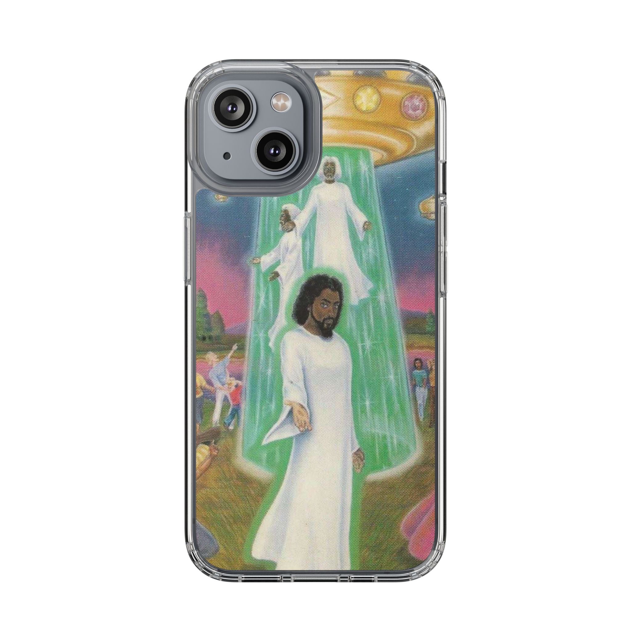 Cosmic Art Phone Case - Vibrant Spiritual Design, Bohemian Phone Cover, Unique Gift for Him/Her, Festival Accessory, Home Decor