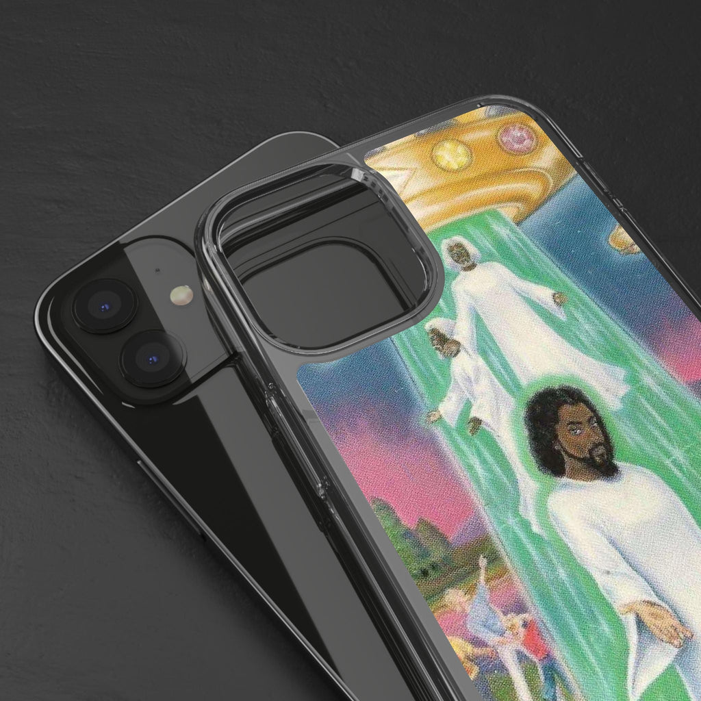 Cosmic Art Phone Case - Vibrant Spiritual Design, Bohemian Phone Cover, Unique Gift for Him/Her, Festival Accessory, Home Decor