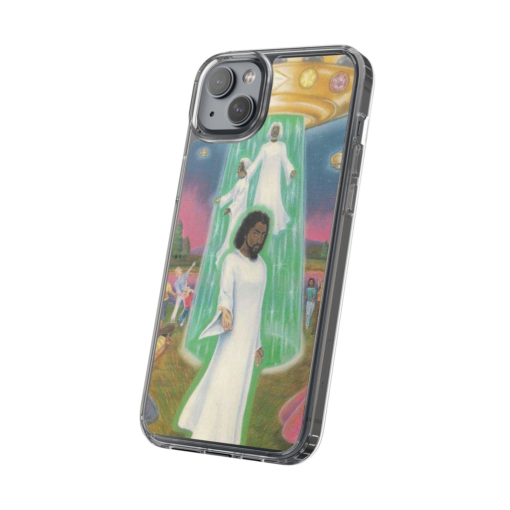 Cosmic Art Phone Case - Vibrant Spiritual Design, Bohemian Phone Cover, Unique Gift for Him/Her, Festival Accessory, Home Decor