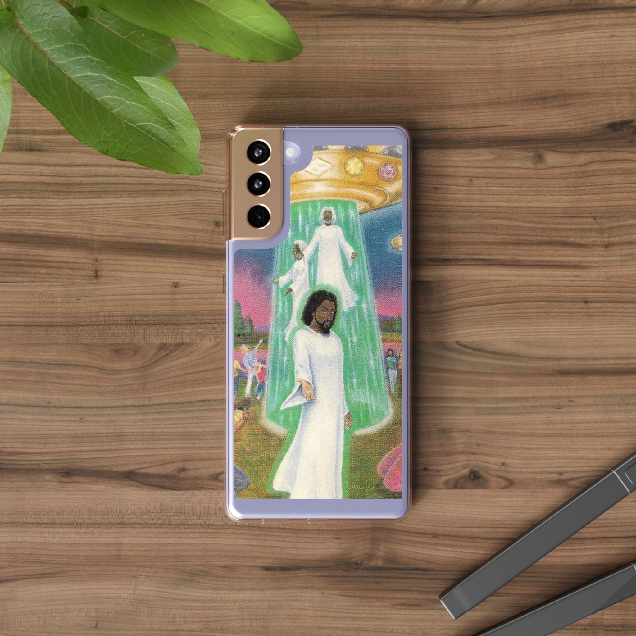 Cosmic Art Phone Case - Vibrant Spiritual Design, Bohemian Phone Cover, Unique Gift for Him/Her, Festival Accessory, Home Decor