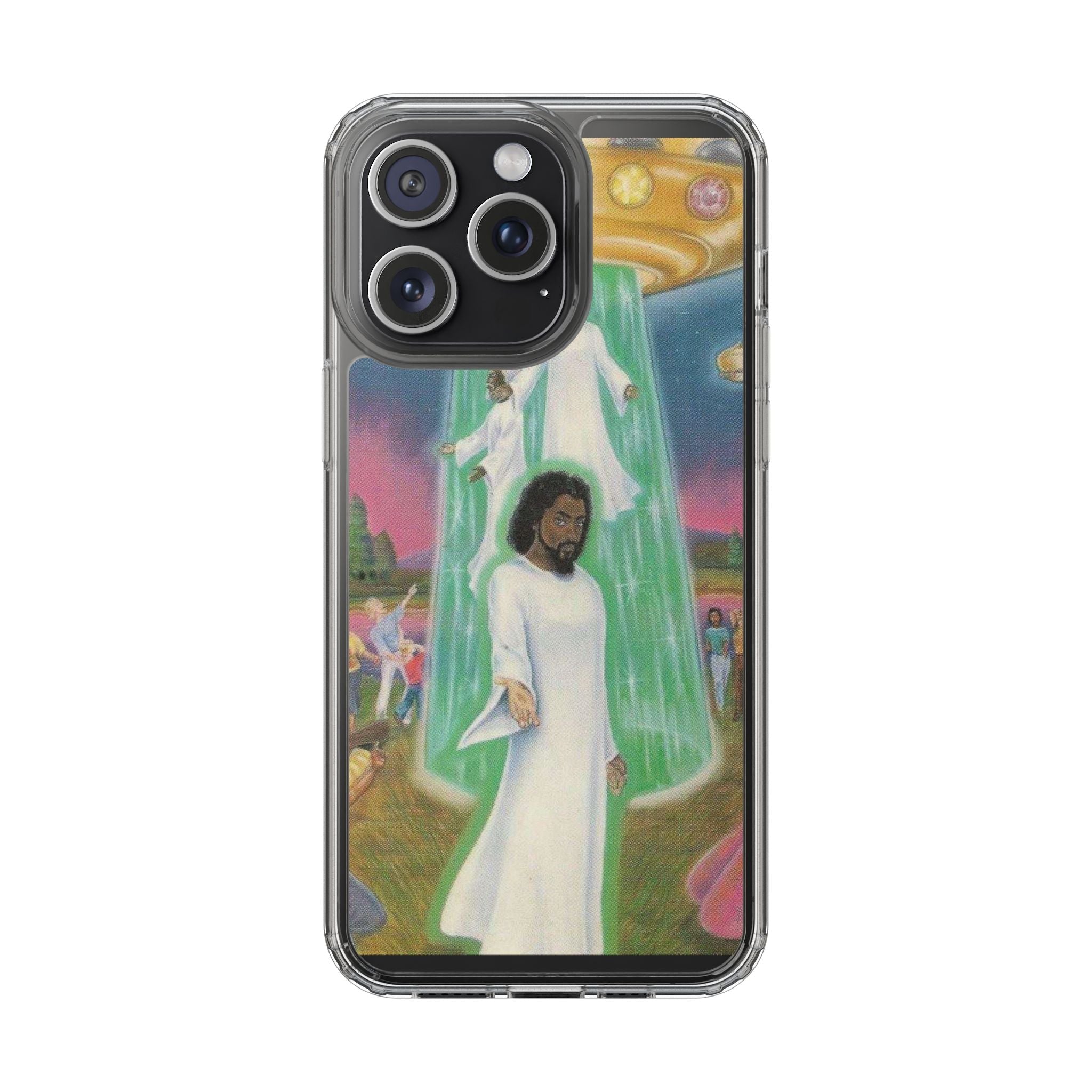 Cosmic Art Phone Case - Vibrant Spiritual Design, Bohemian Phone Cover, Unique Gift for Him/Her, Festival Accessory, Home Decor Printify