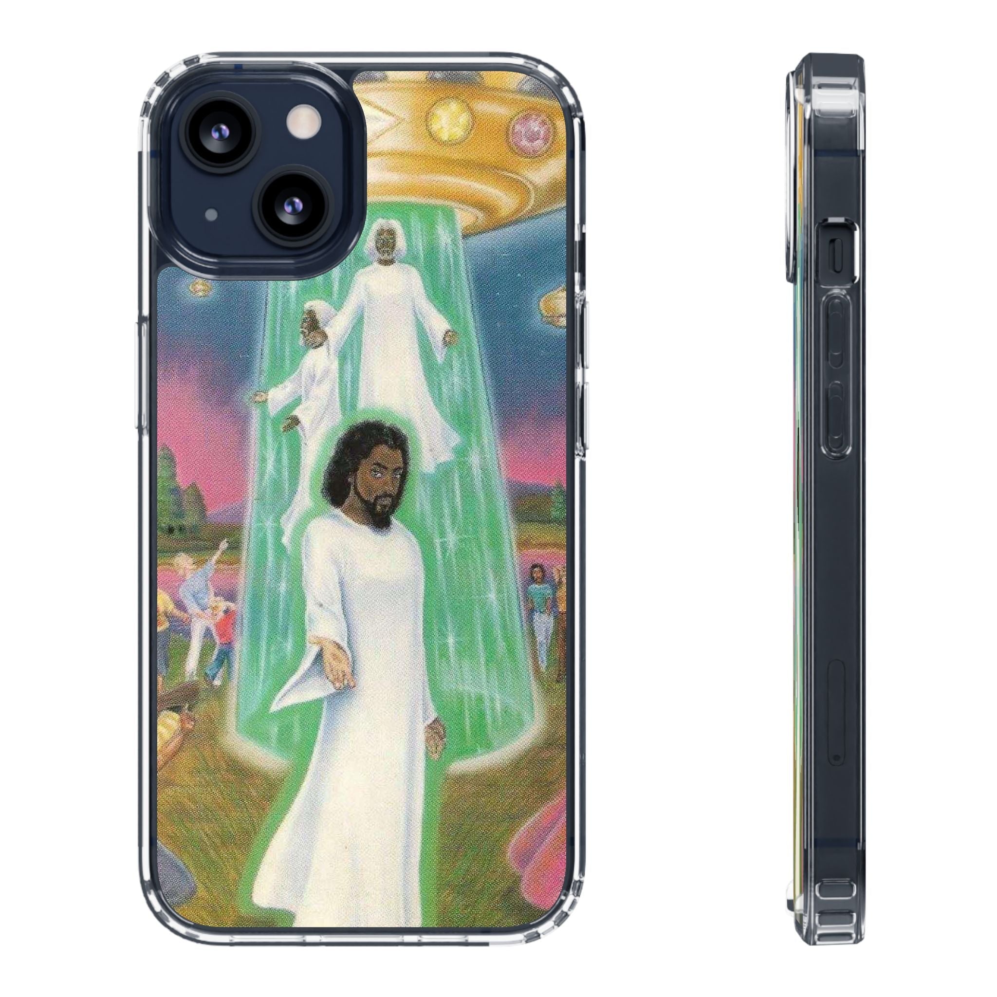 Cosmic Art Phone Case - Vibrant Spiritual Design, Bohemian Phone Cover, Unique Gift for Him/Her, Festival Accessory, Home Decor Printify