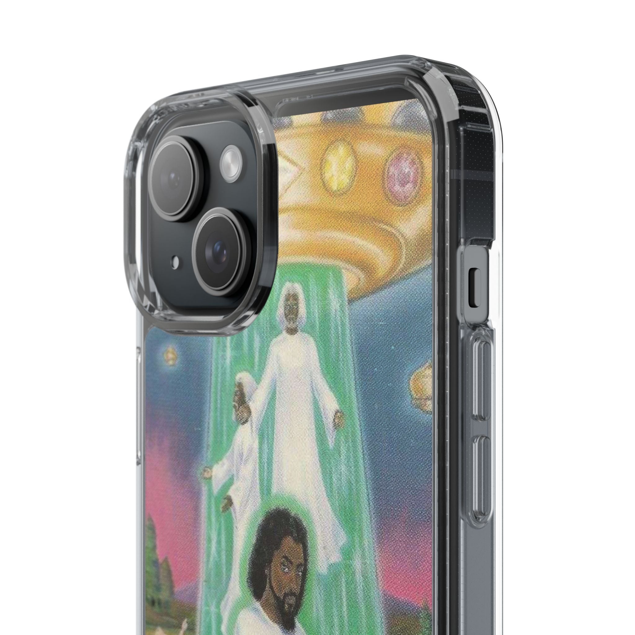 Cosmic Art Phone Case - Vibrant Spiritual Design, Bohemian Phone Cover, Unique Gift for Him/Her, Festival Accessory, Home Decor