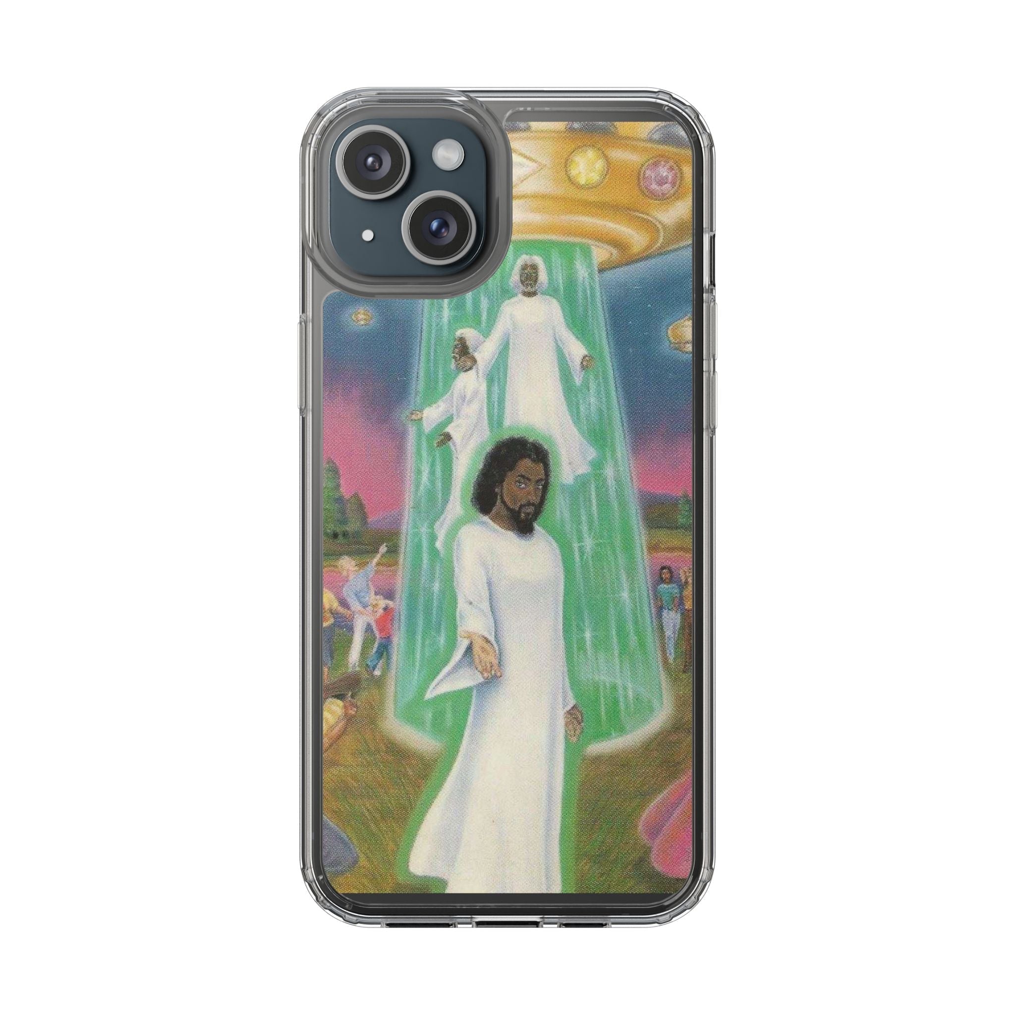 Cosmic Art Phone Case - Vibrant Spiritual Design, Bohemian Phone Cover, Unique Gift for Him/Her, Festival Accessory, Home Decor Printify