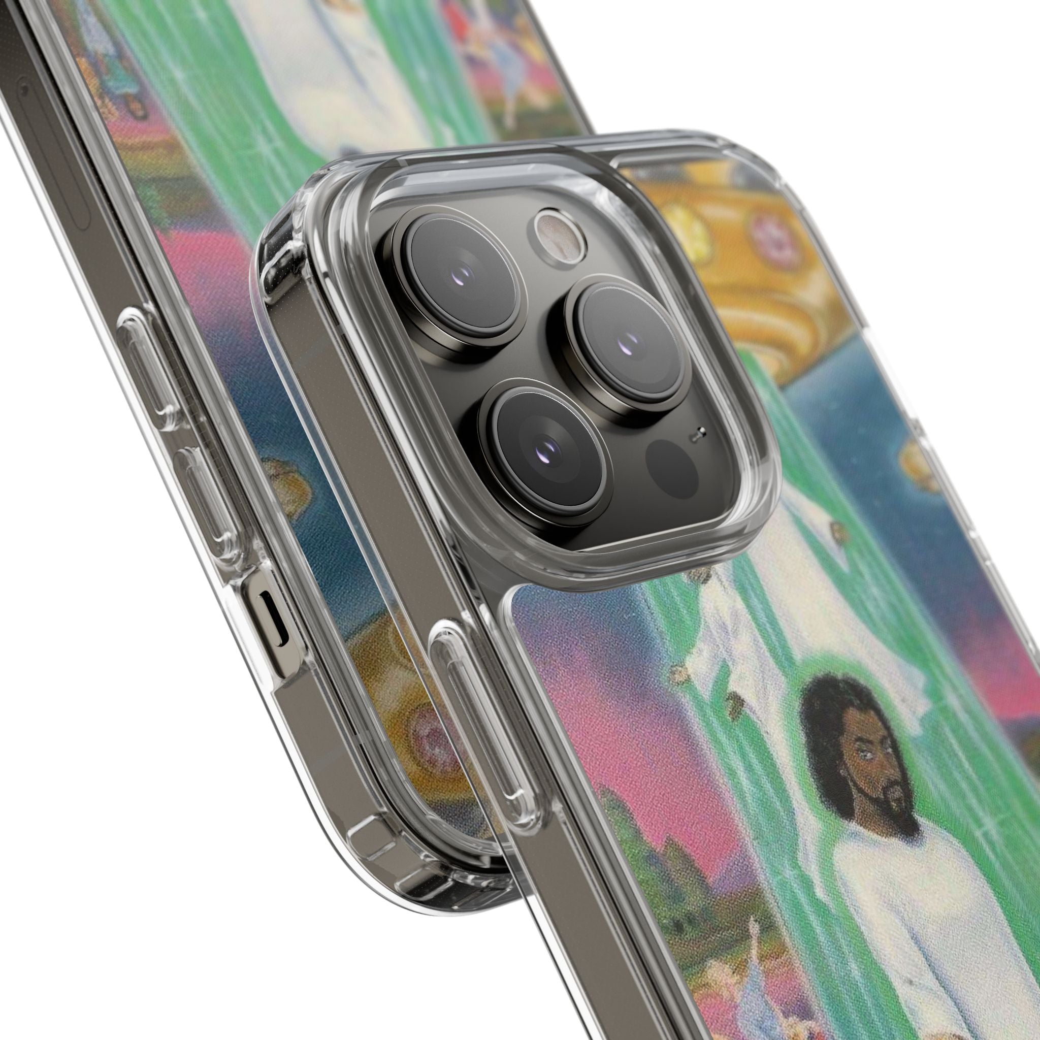 Cosmic Art Phone Case - Vibrant Spiritual Design, Bohemian Phone Cover, Unique Gift for Him/Her, Festival Accessory, Home Decor