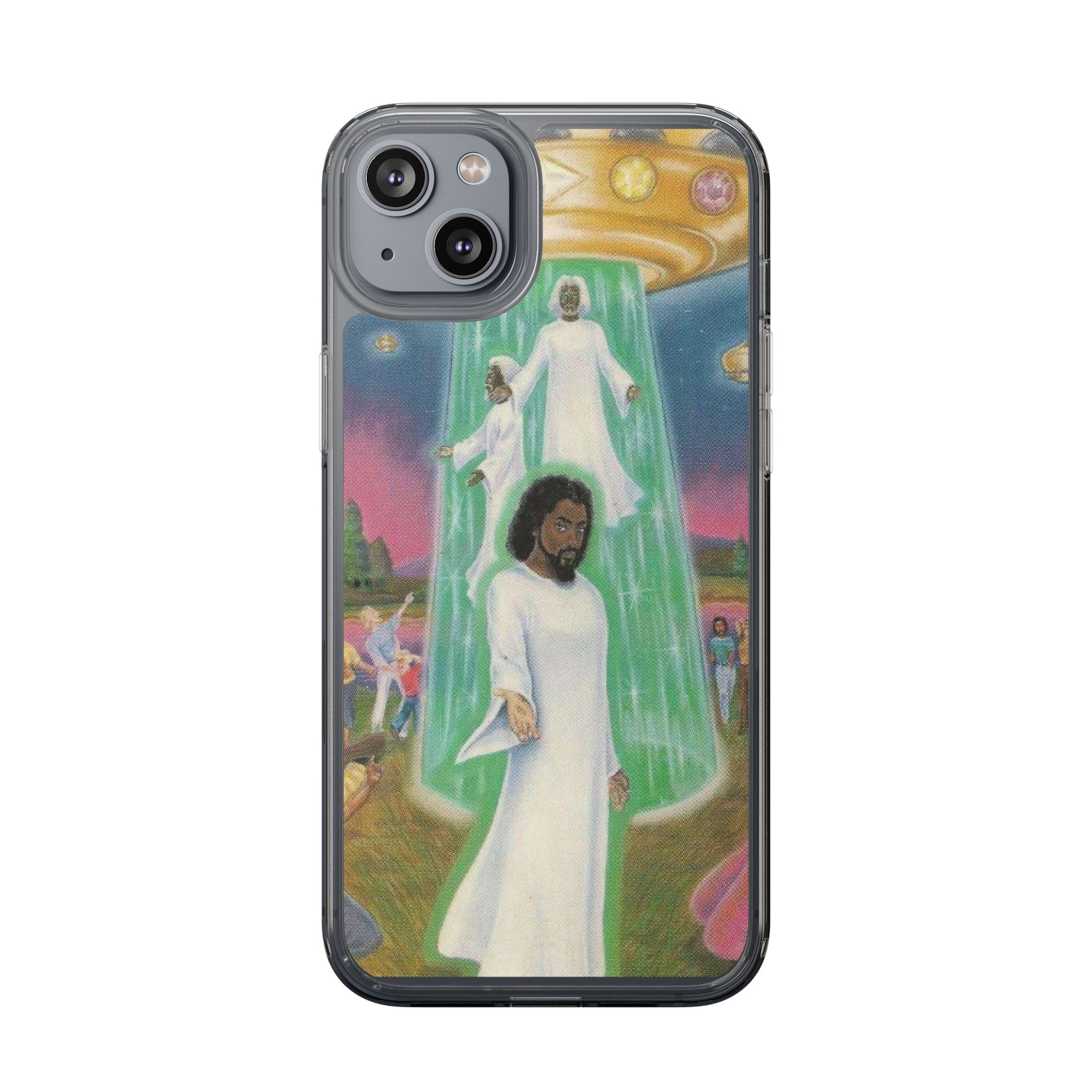 Cosmic Art Phone Case - Vibrant Spiritual Design, Bohemian Phone Cover, Unique Gift for Him/Her, Festival Accessory, Home Decor