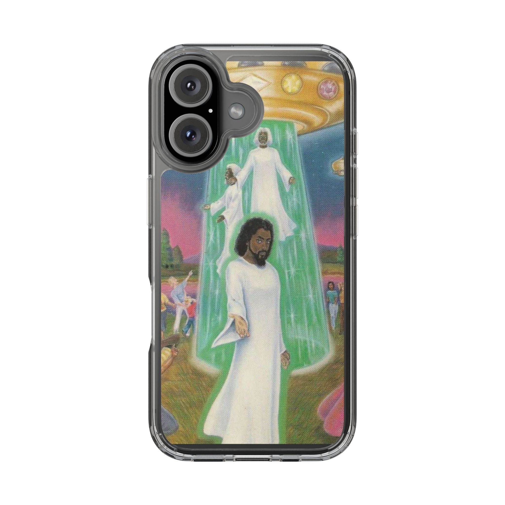 Cosmic Art Phone Case - Vibrant Spiritual Design, Bohemian Phone Cover, Unique Gift for Him/Her, Festival Accessory, Home Decor Printify