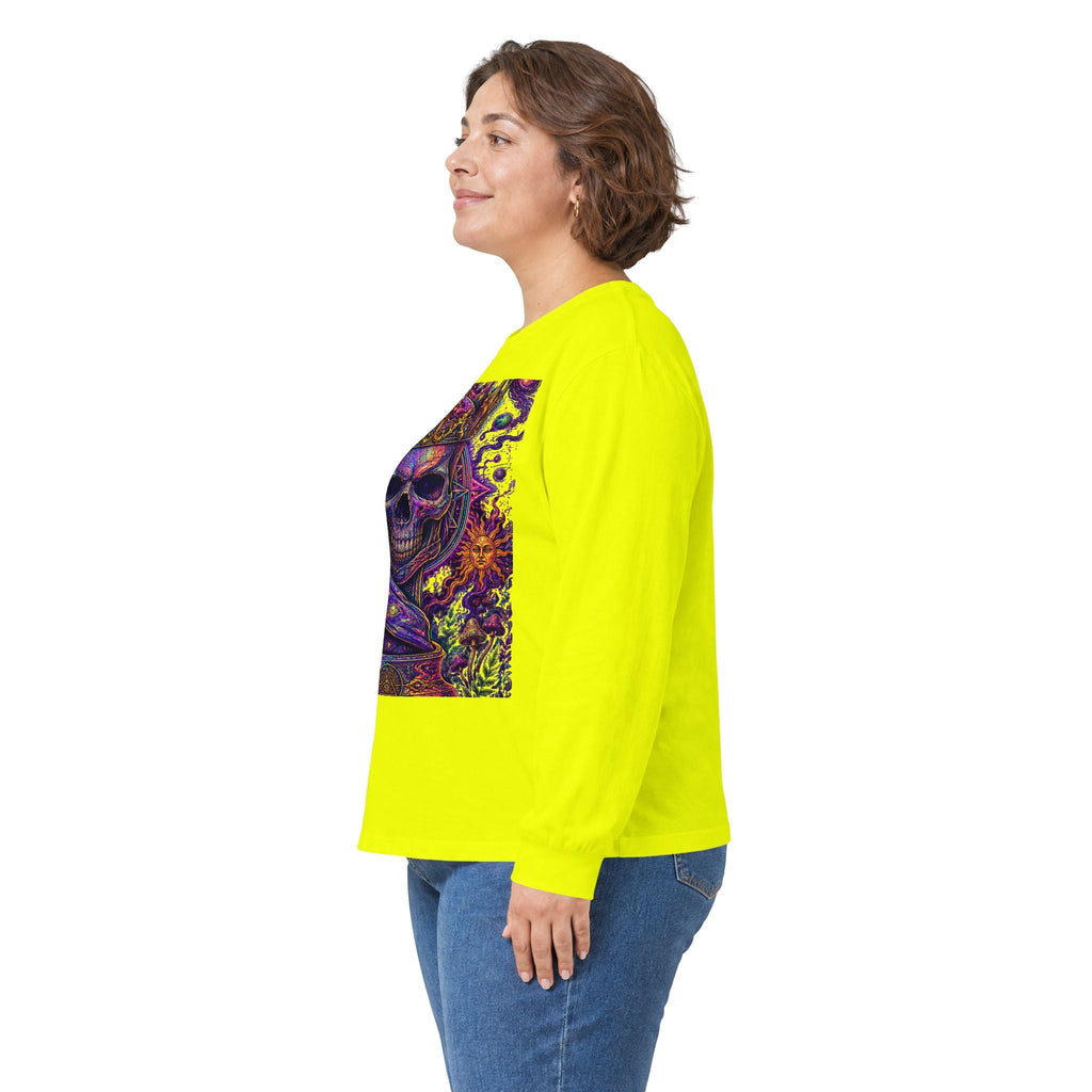 Cosmic Crown Psychedelic Long Sleeve Tee