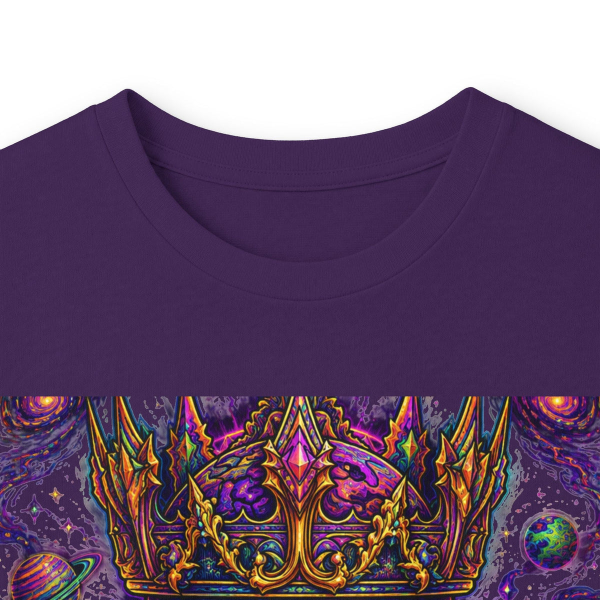 Cosmic Crown Psychedelic Long Sleeve Tee