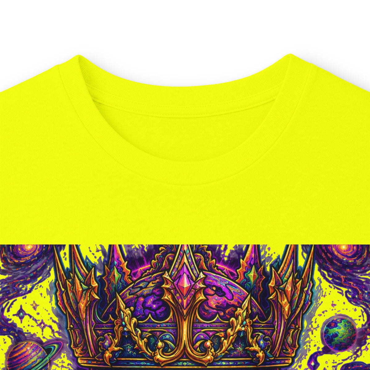 Cosmic Crown Psychedelic Long Sleeve Tee