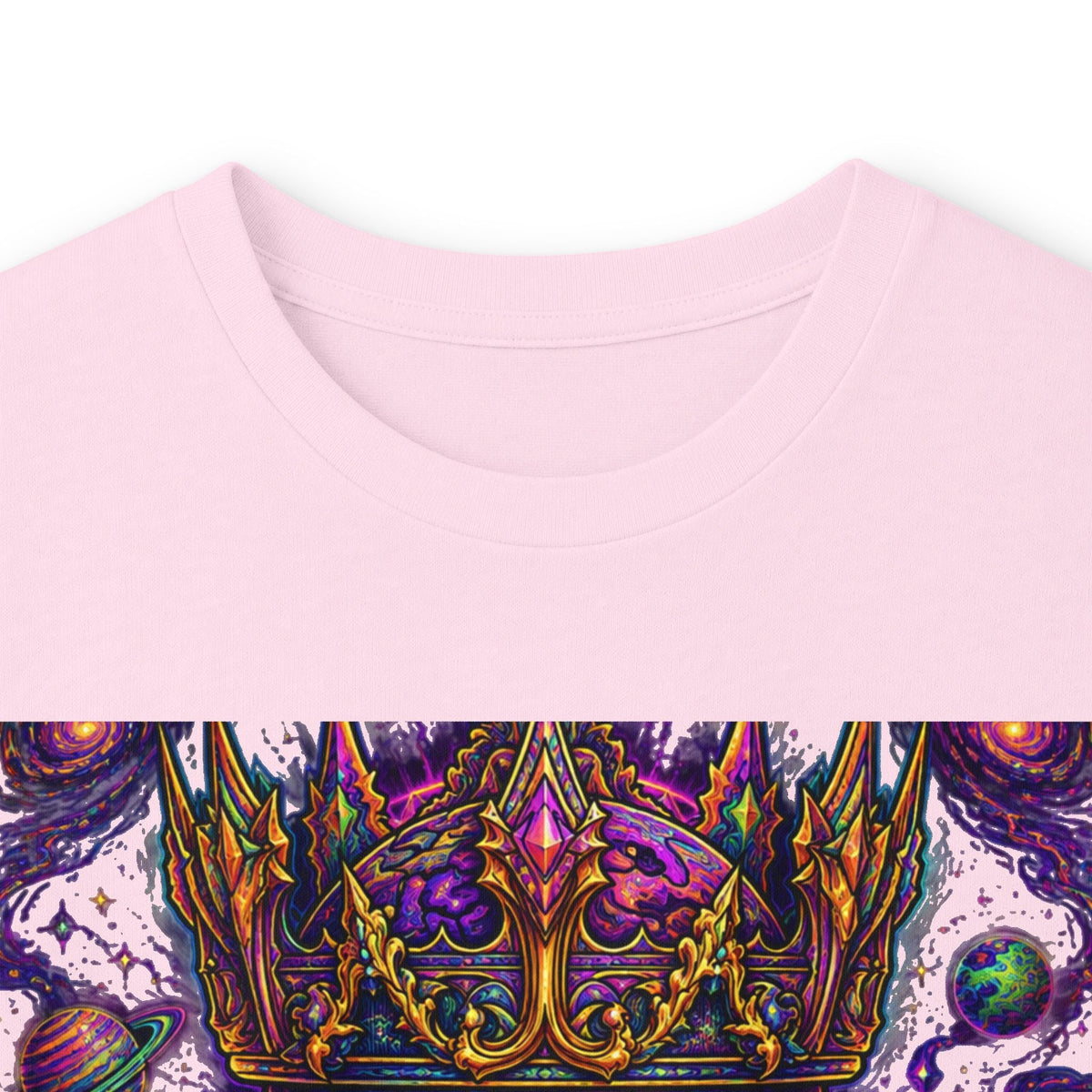Cosmic Crown Psychedelic Long Sleeve Tee