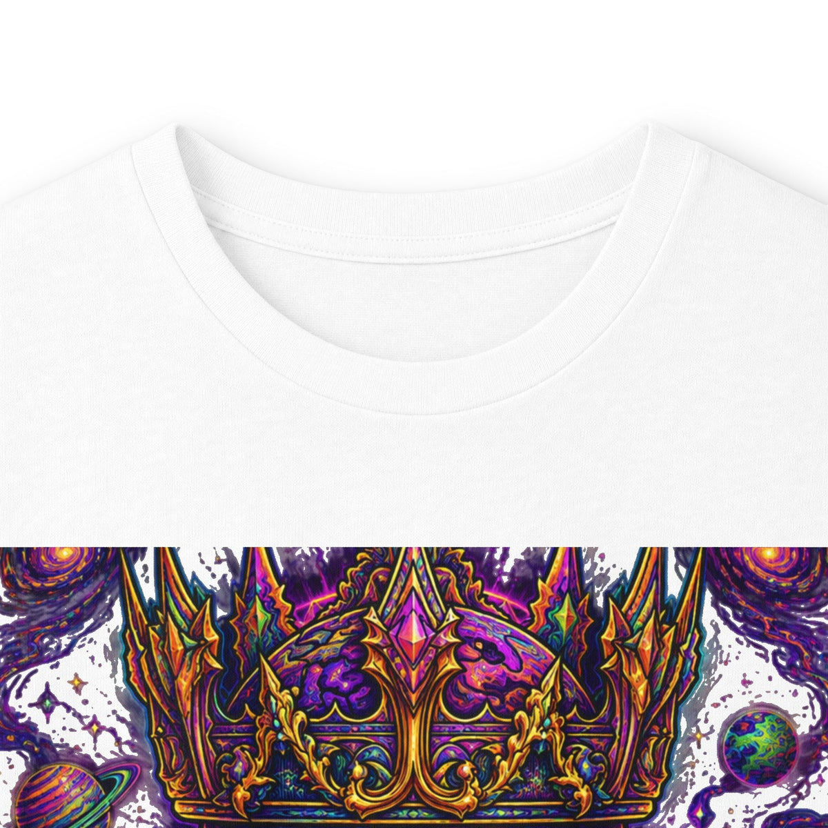 Cosmic Crown Psychedelic Long Sleeve Tee