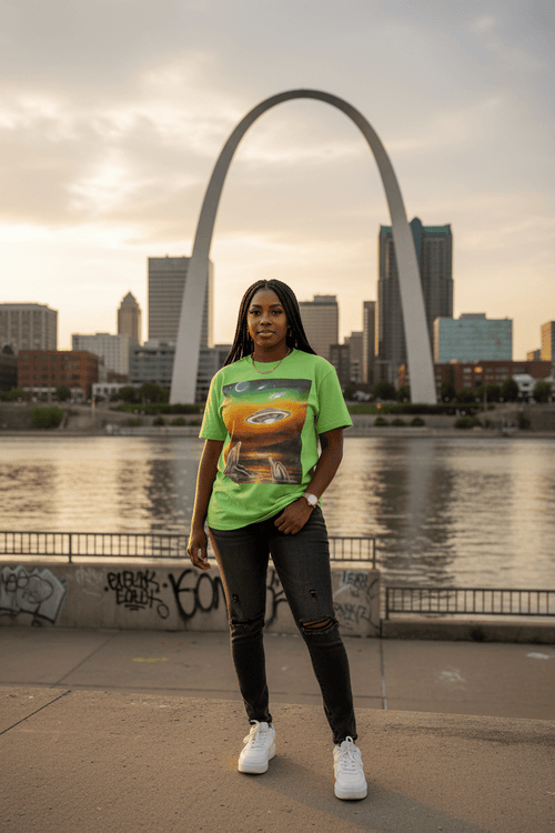 Black female St. Louis lifestyle shot