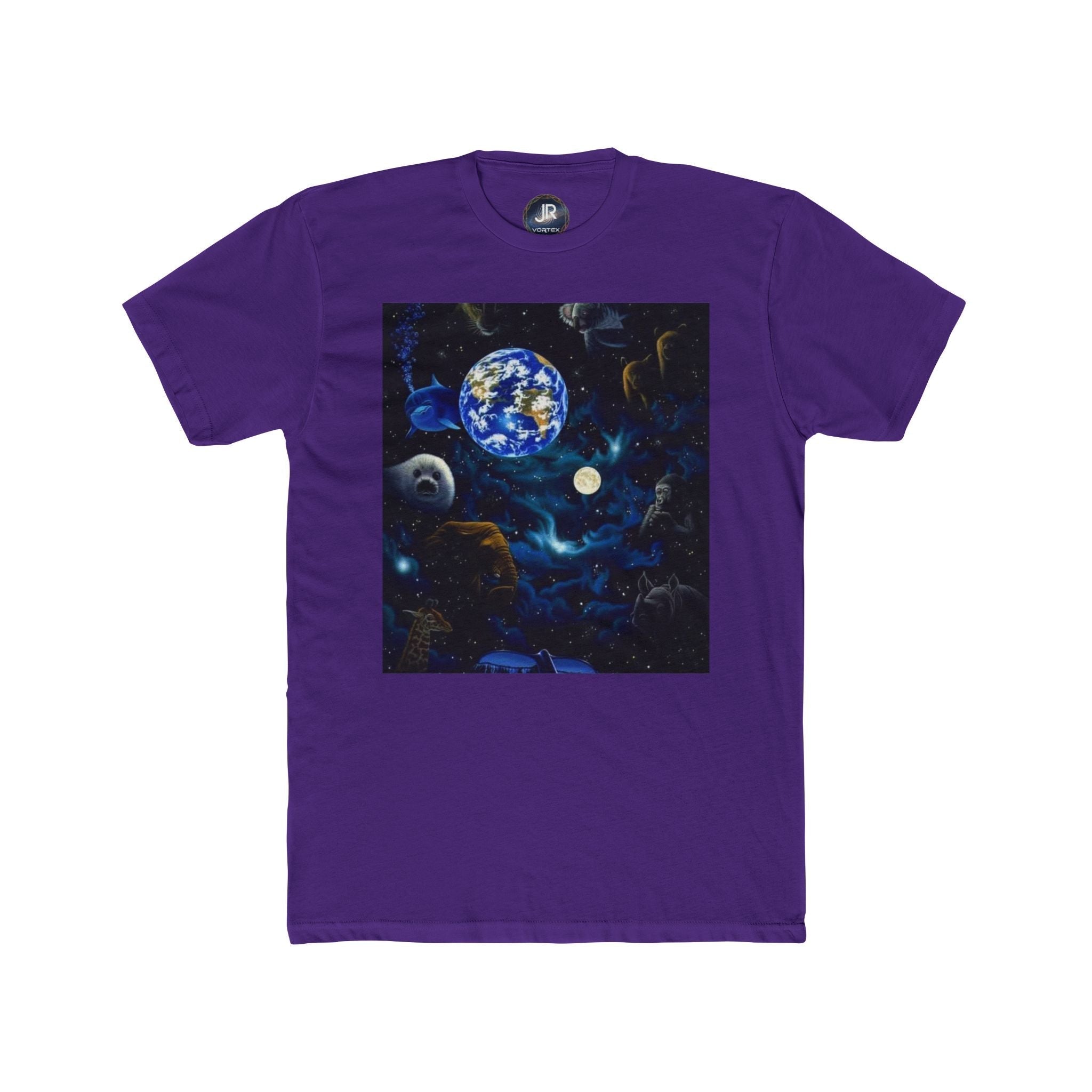 Cosmic Earth Frequency Tee Printify
