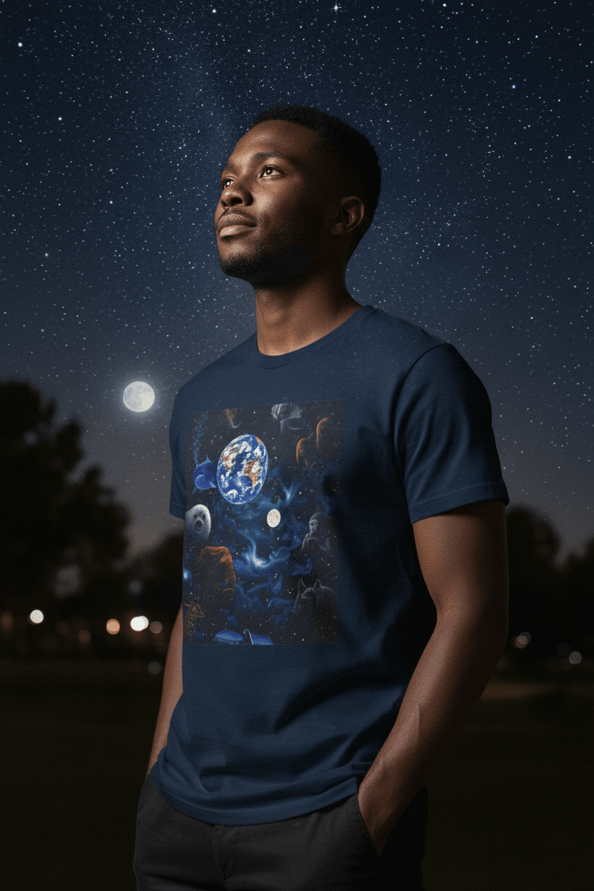 Space Disco Tee Night Sky V2