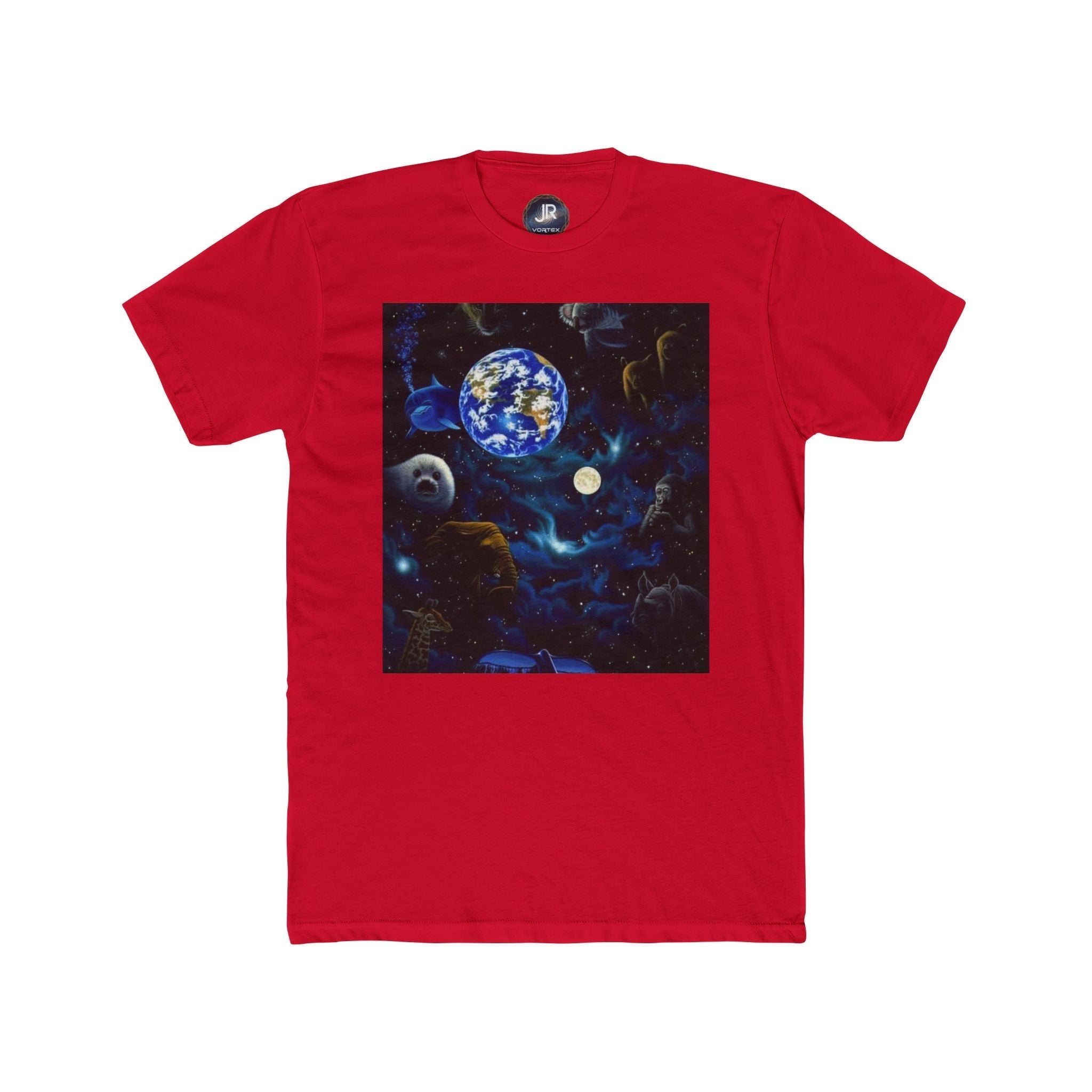 Cosmic Earth Frequency Tee Printify