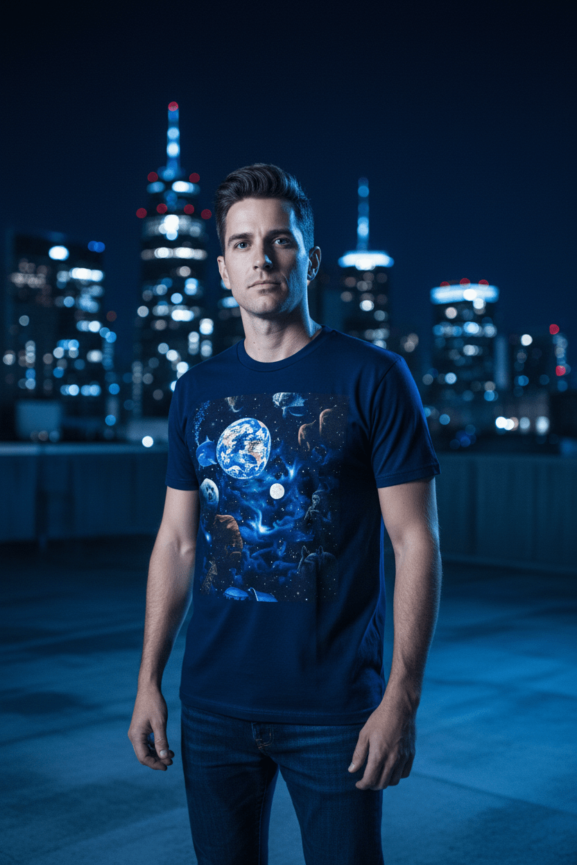 Space Disco Tee Rooftop V2