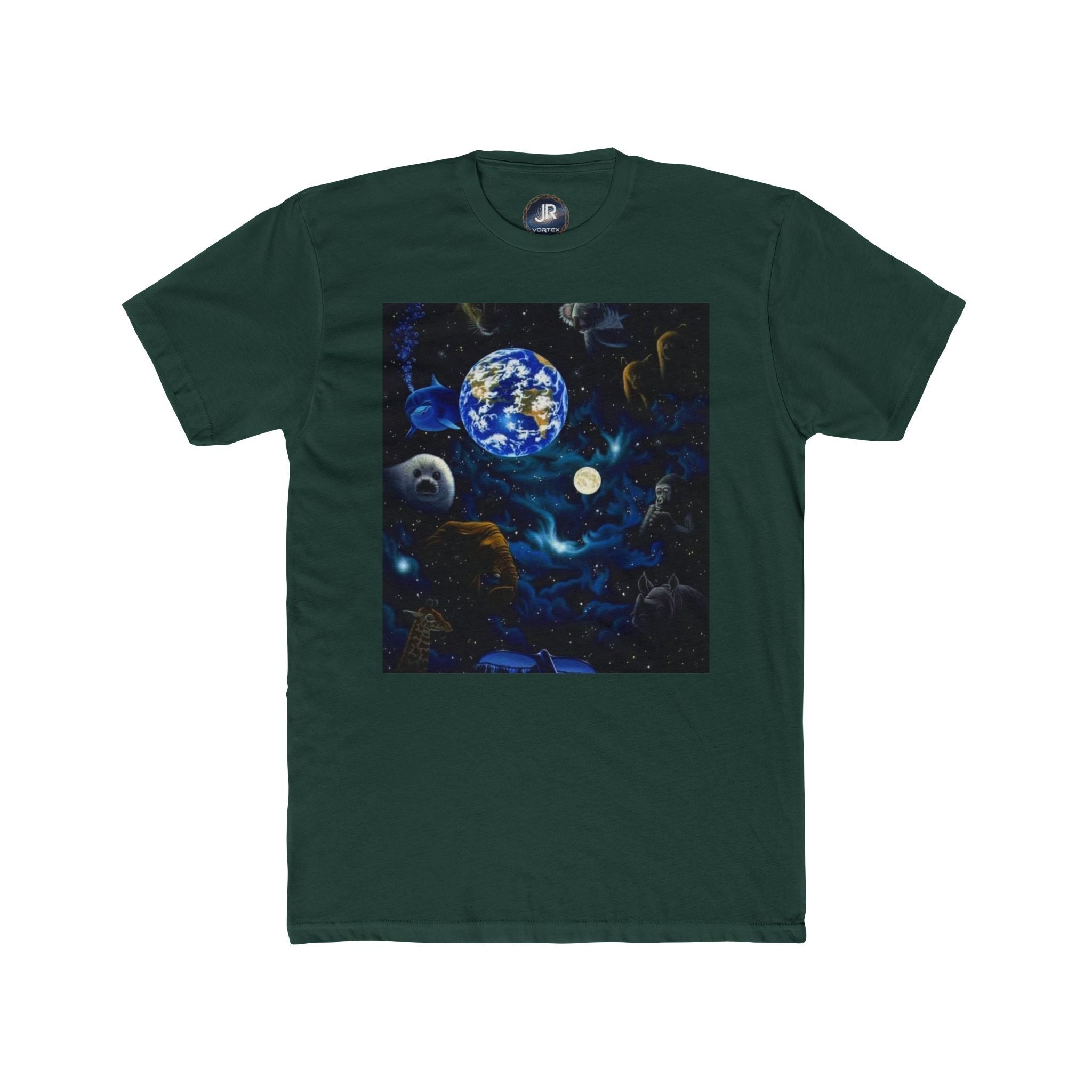 Cosmic Earth Frequency Tee Printify