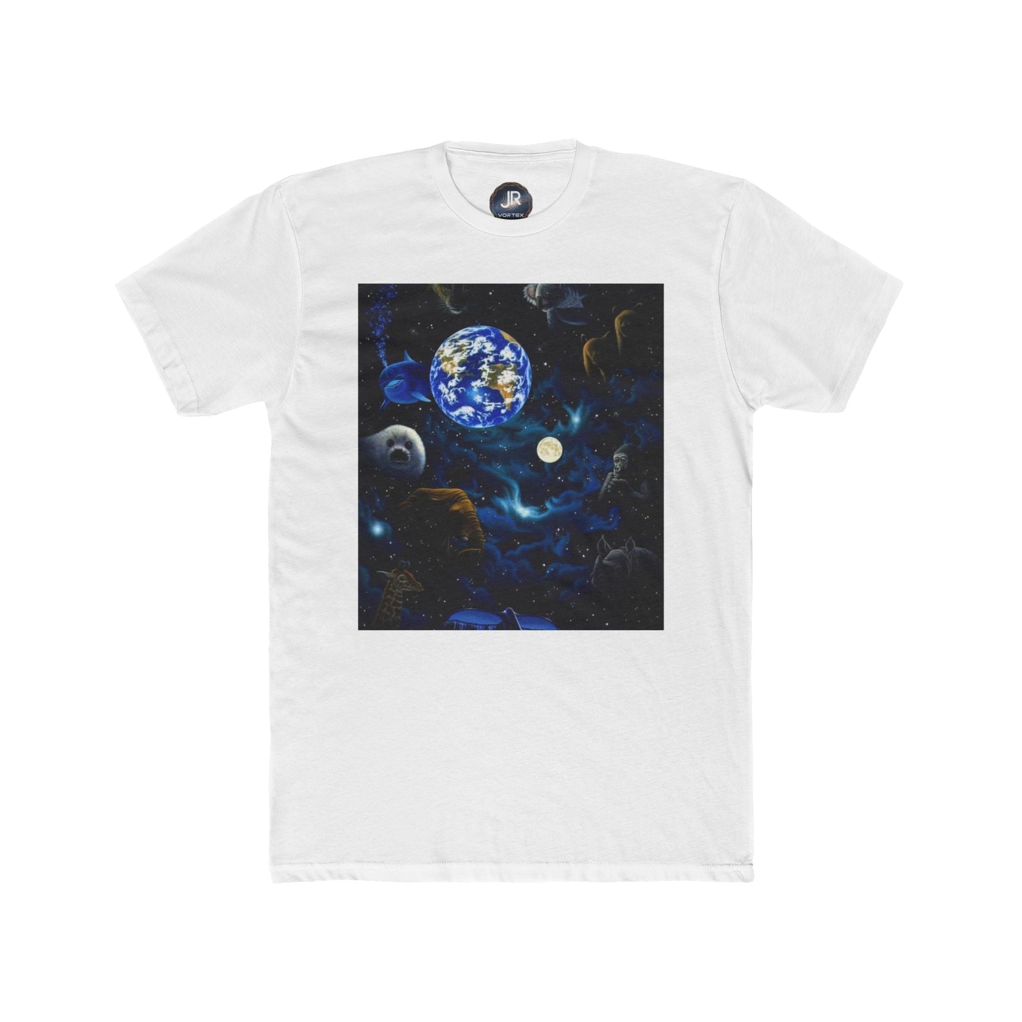 Cosmic Earth Frequency Tee Printify