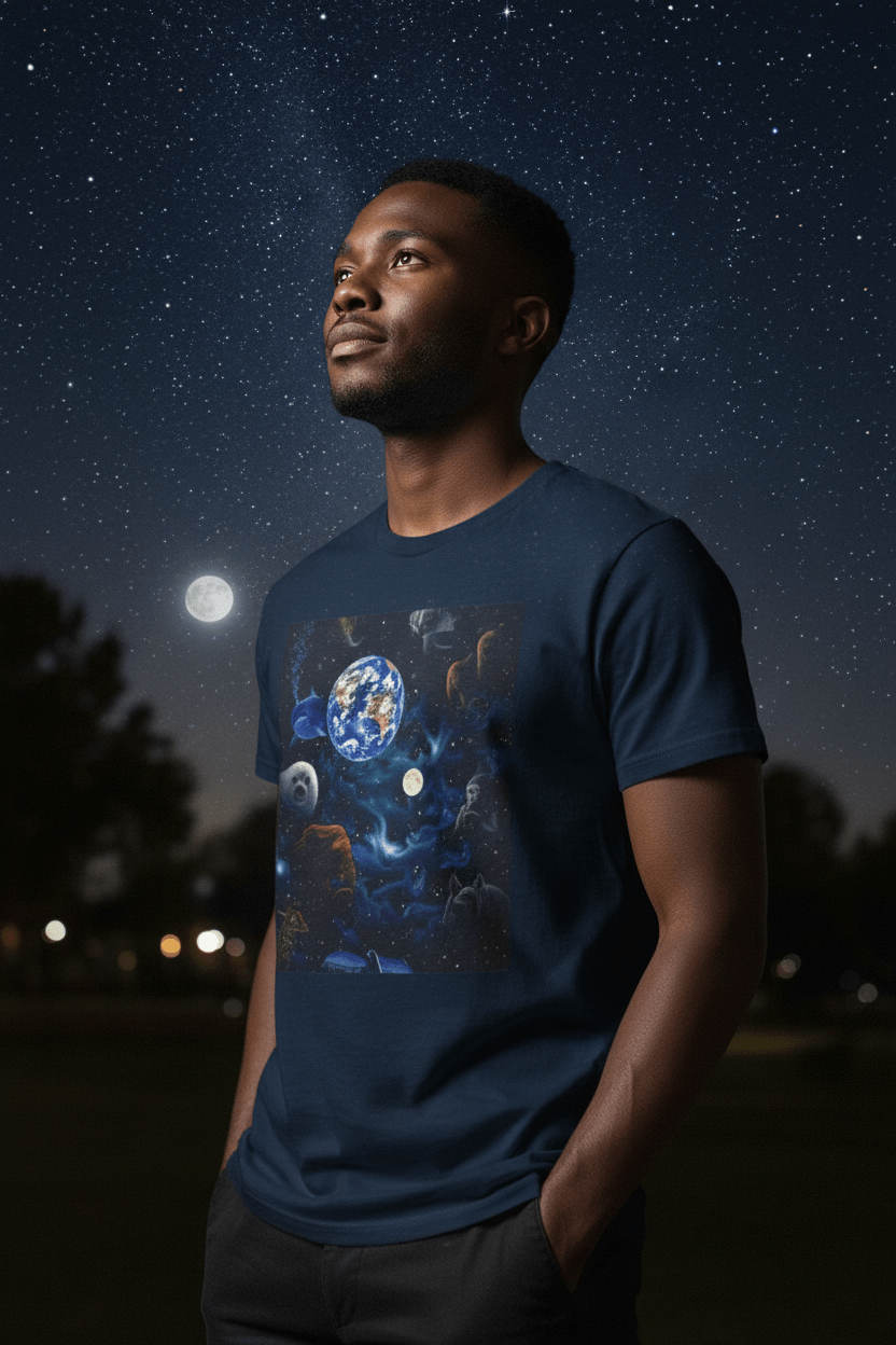Space Disco Tee Night Sky V2