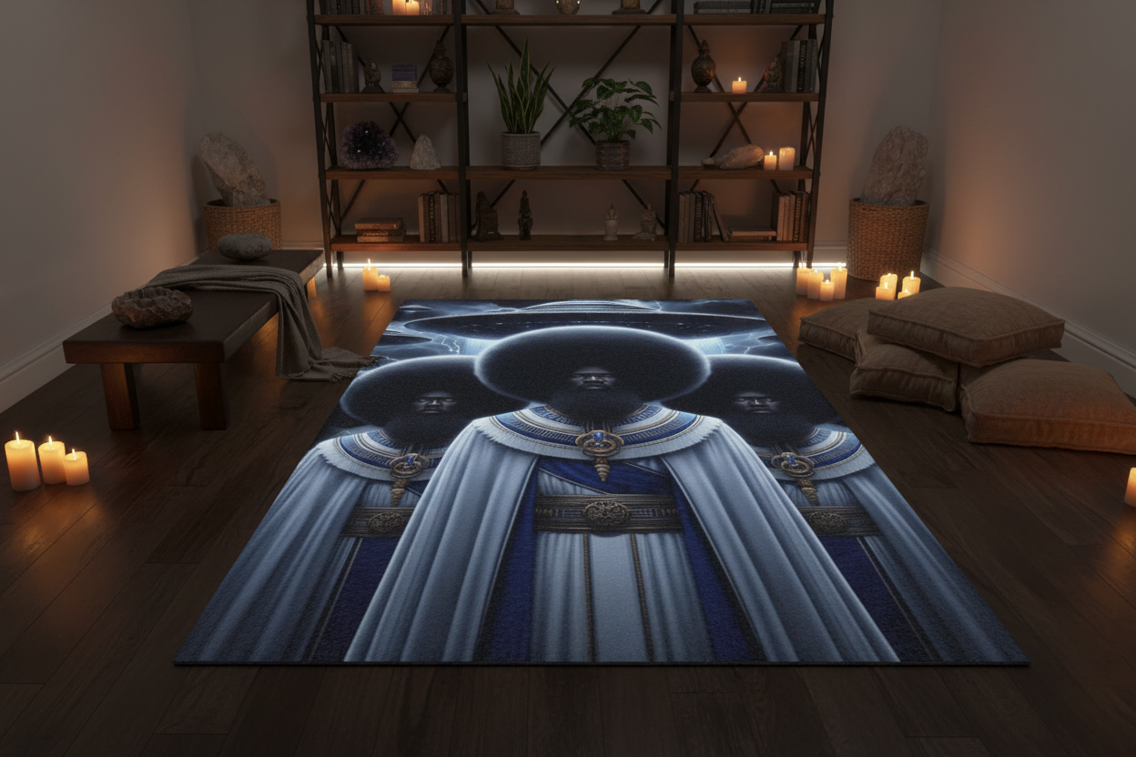 Cosmic Elders Rug — Meditation Sacred Space