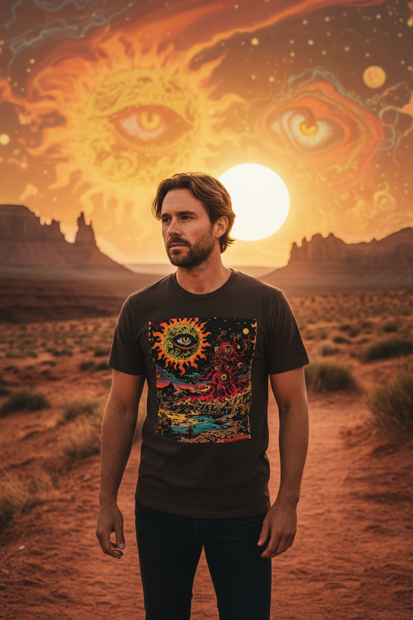 Cosmic Eye Tee — Desert Sunset Lifestyle
