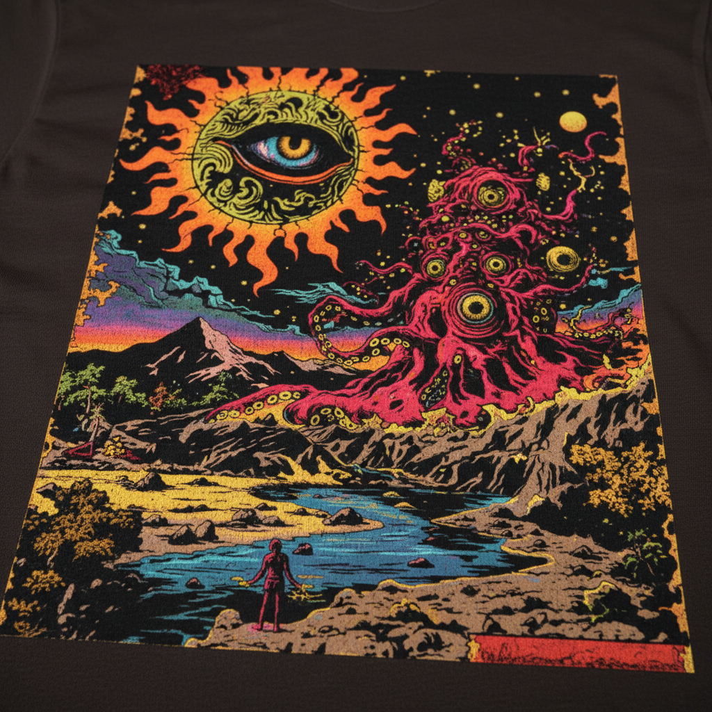 Cosmic Eye Tee — Graphic Close-Up