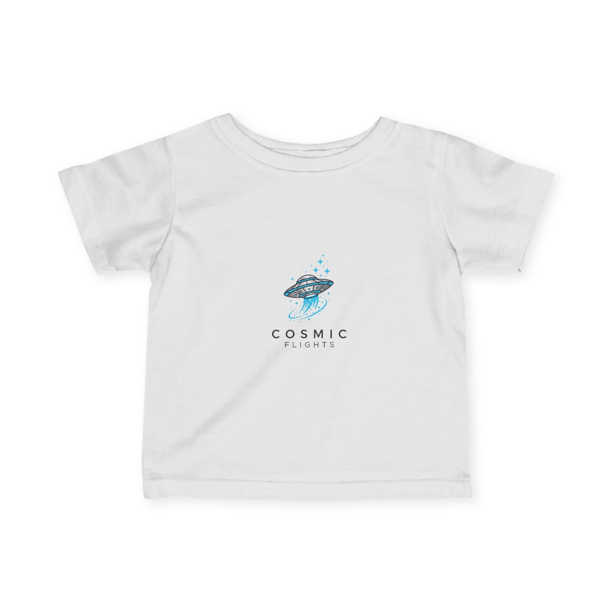 Cosmic Flight Infant Tee, Cute Baby T-Shirt, Kids Gift, Space Theme, Baby Shower, Toddler Apparel, Nursery Decor👶👶🏿 Printify