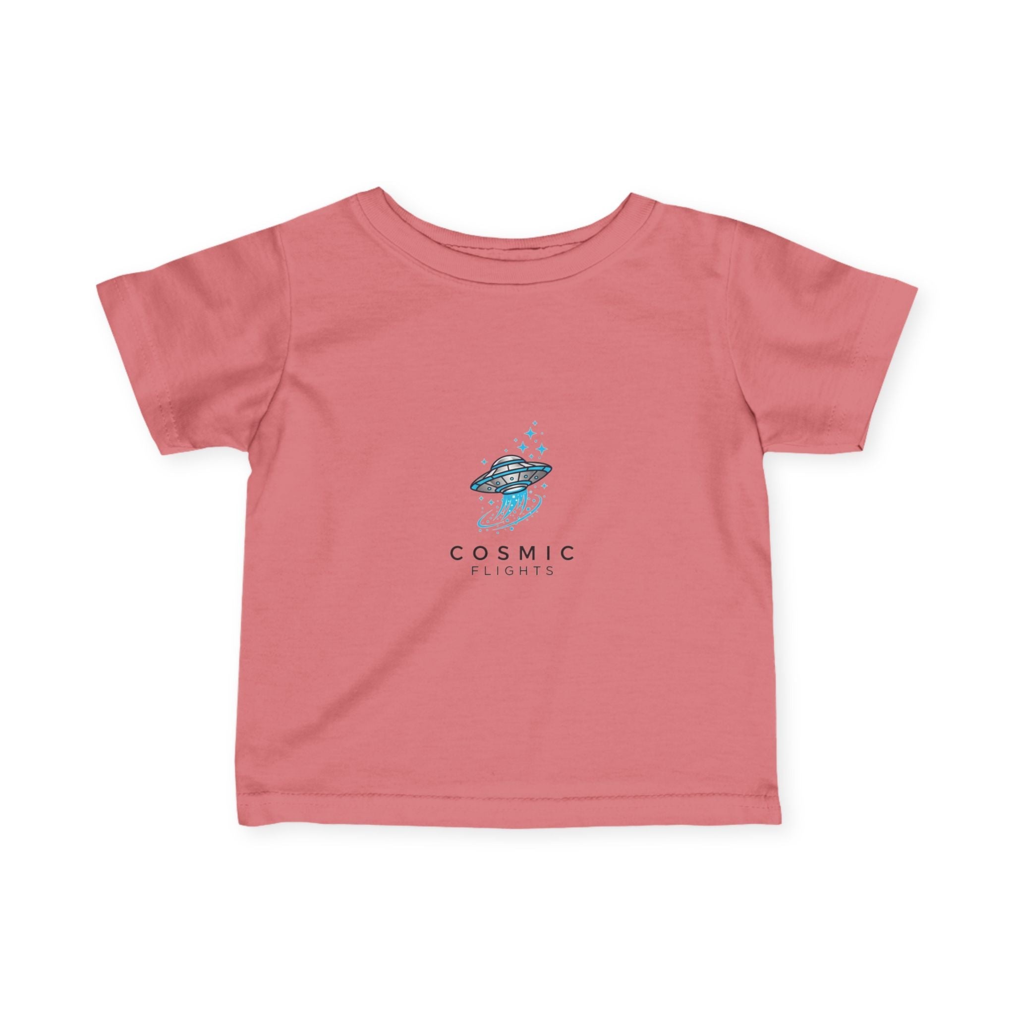Cosmic Flight Infant Tee, Cute Baby T-Shirt, Kids Gift, Space Theme, Baby Shower, Toddler Apparel, Nursery Decor👶👶🏿 Printify
