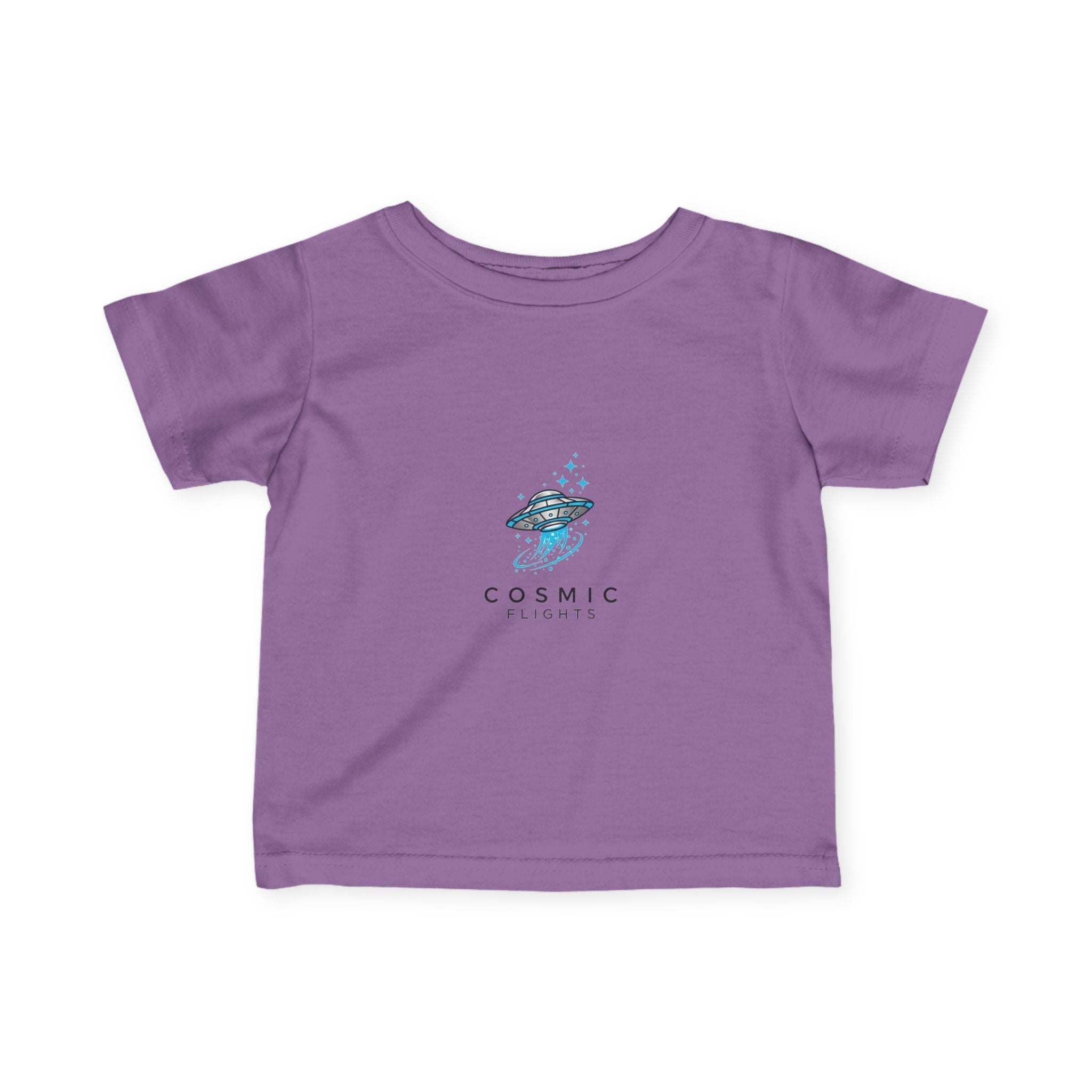 Cosmic Flight Infant Tee, Cute Baby T-Shirt, Kids Gift, Space Theme, Baby Shower, Toddler Apparel, Nursery Decor👶👶🏿 Printify