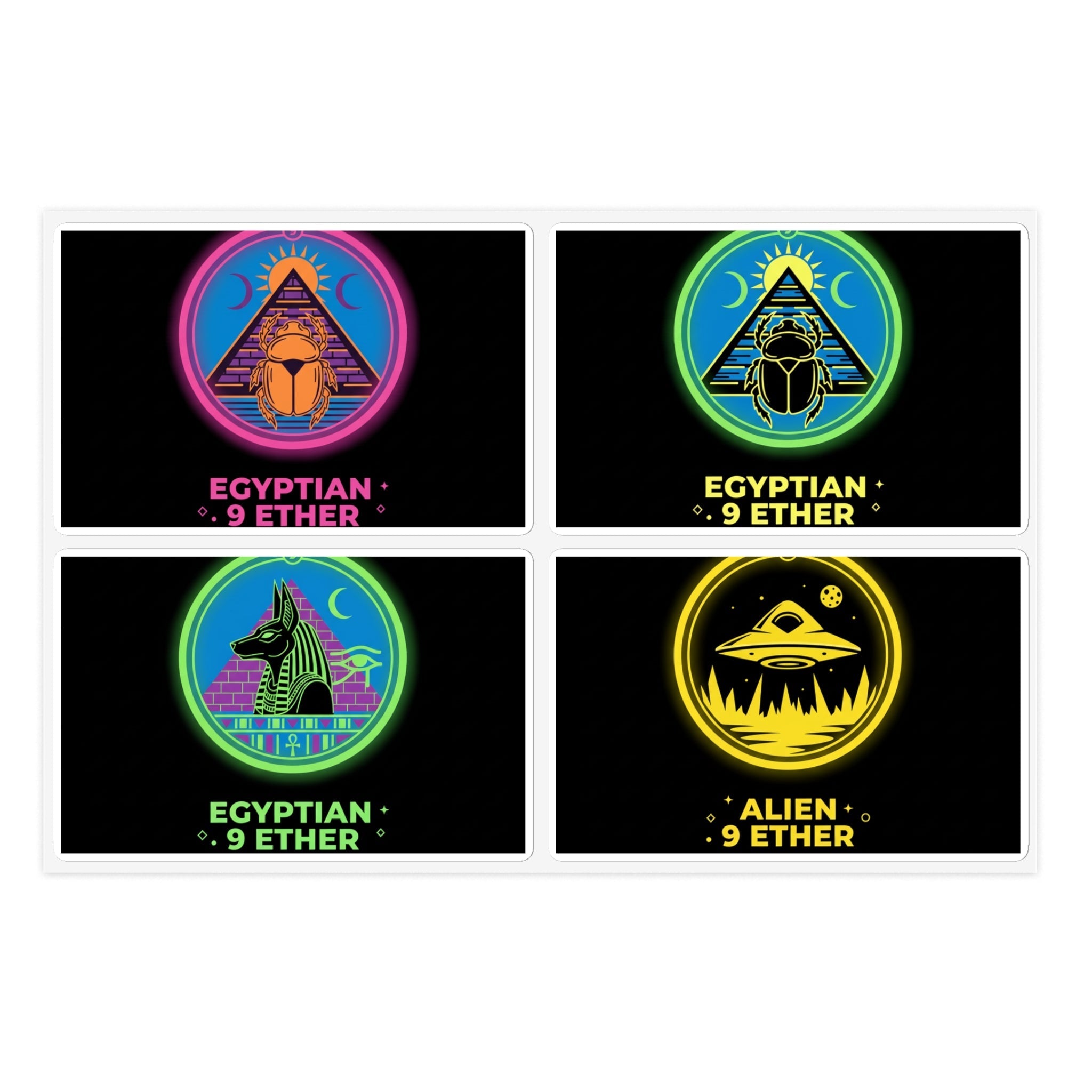 Sticker Sheet Bundle, 10pcs Printify