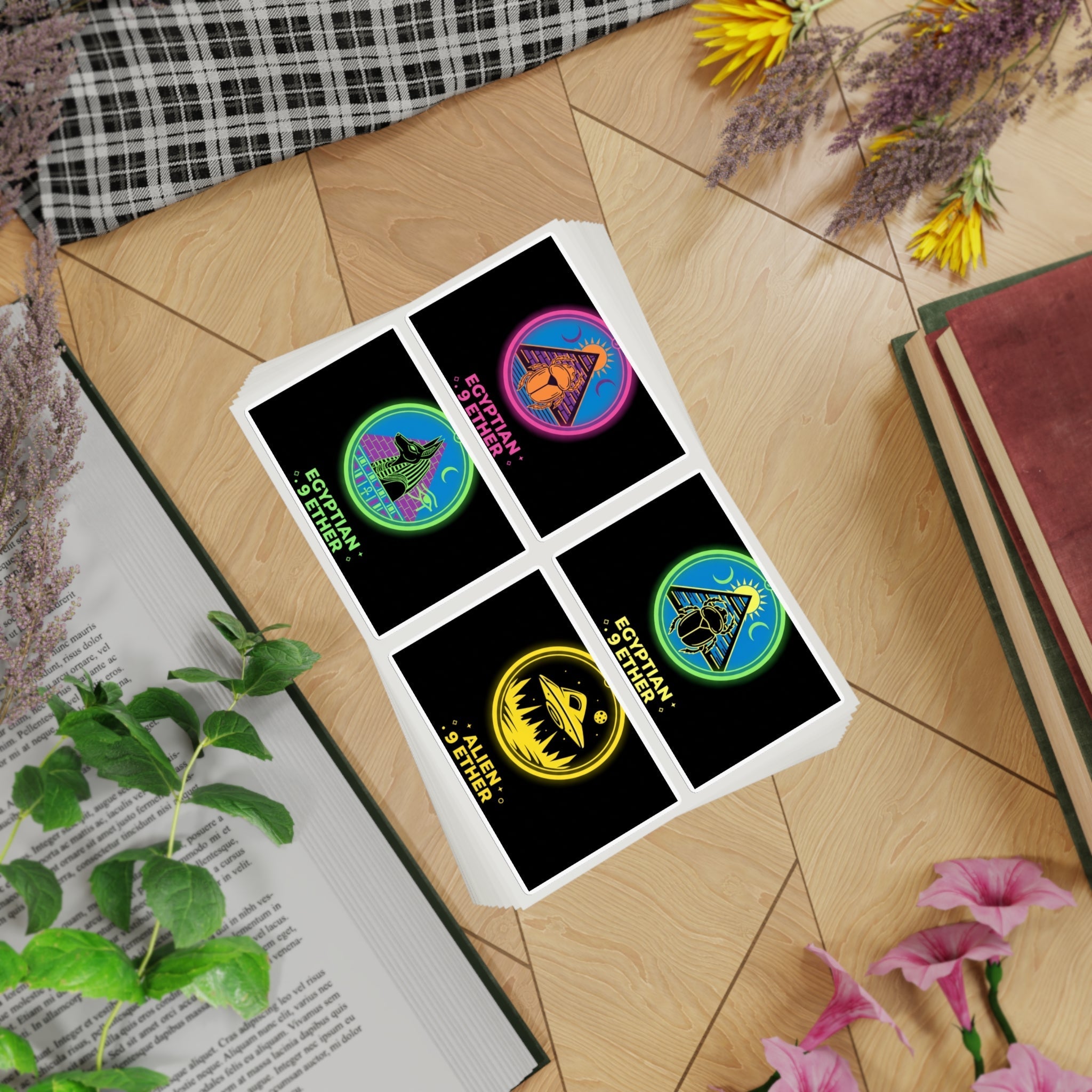 Sticker Sheet Bundle, 10pcs Printify