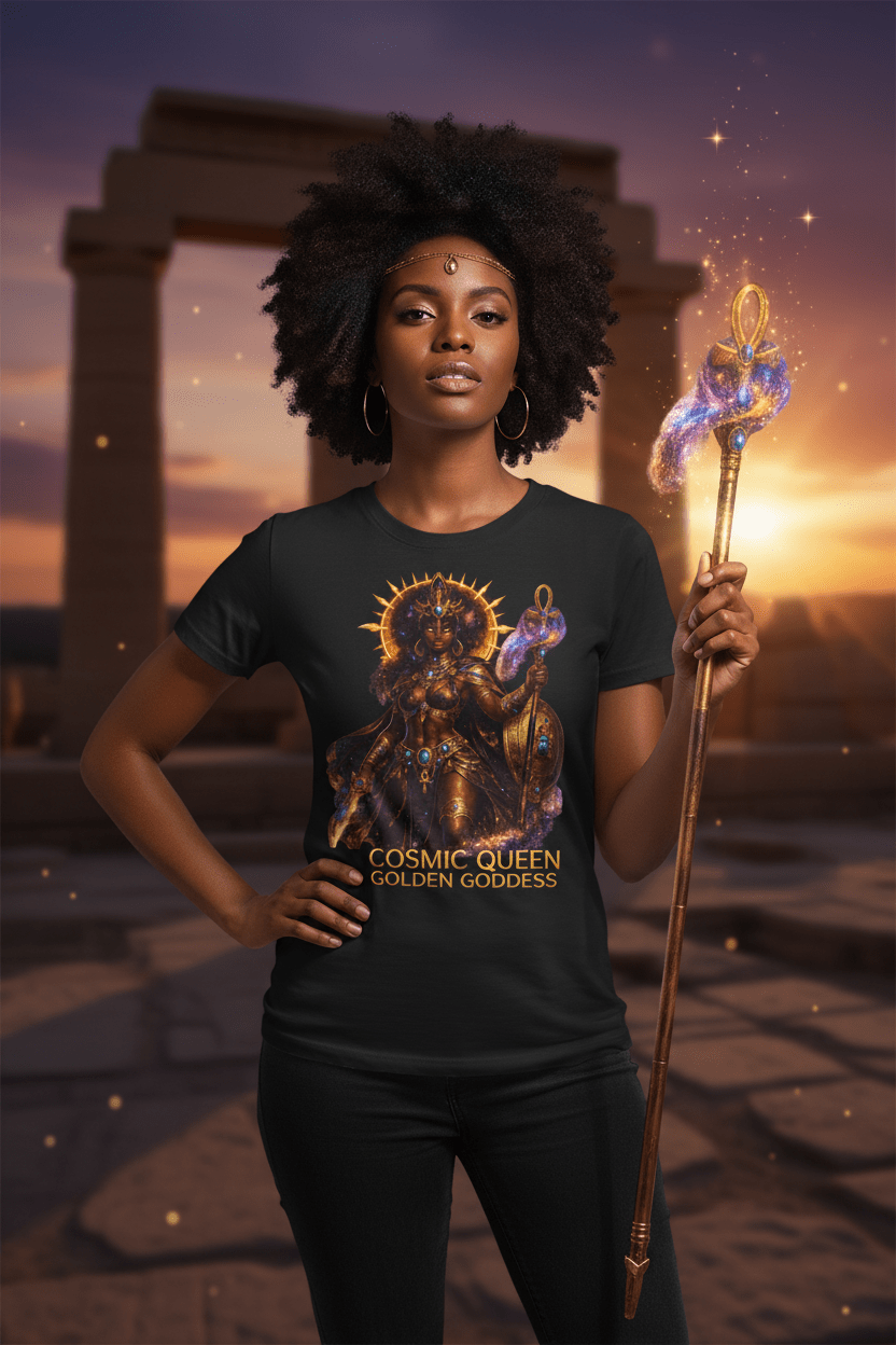 Cosmic Queen Black Divine Feminine Energy Lifestyle