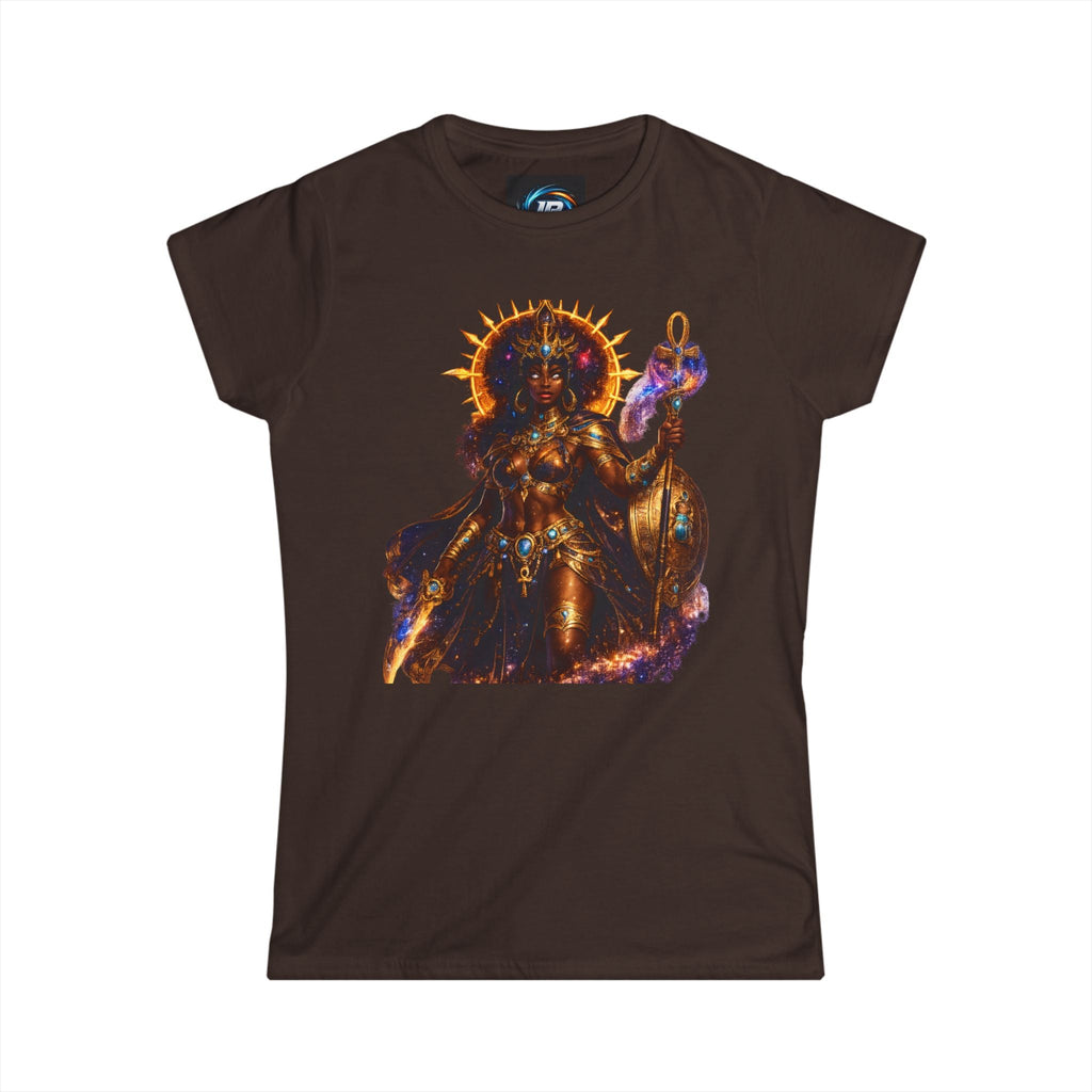 Cosmic Goddess Graphic Tee – Afro Futurism Divine Feminine Shirt Printify