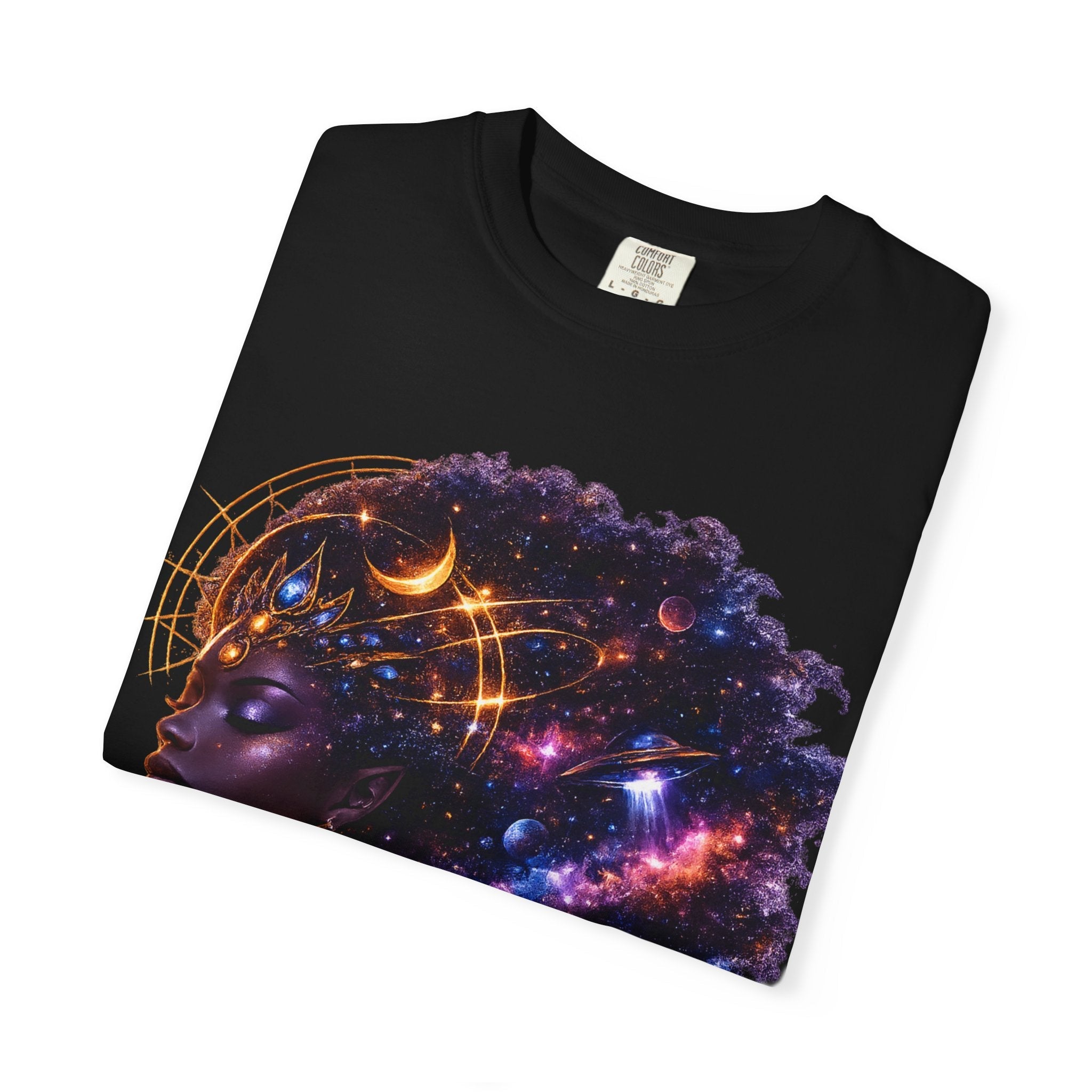 Cosmic Goddess T-Shirt Printify