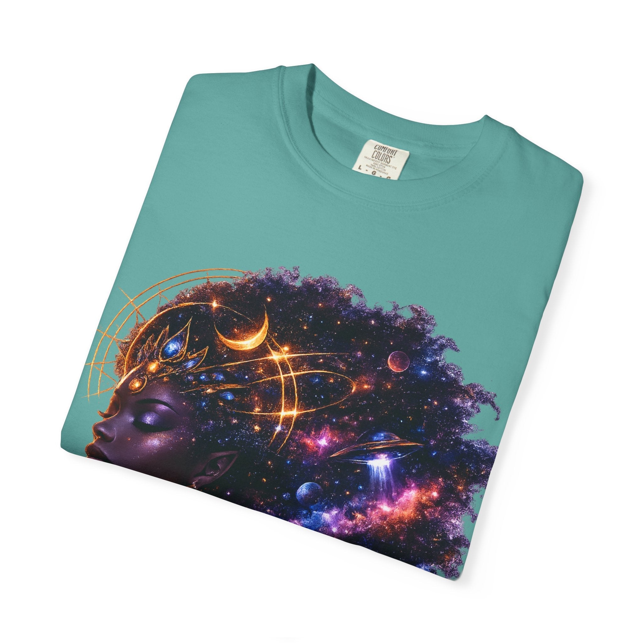 Cosmic Goddess T-Shirt Printify