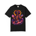 Cosmic Goddess T-Shirt — Afrocentric Moon & Planets Galaxy Tee Printify