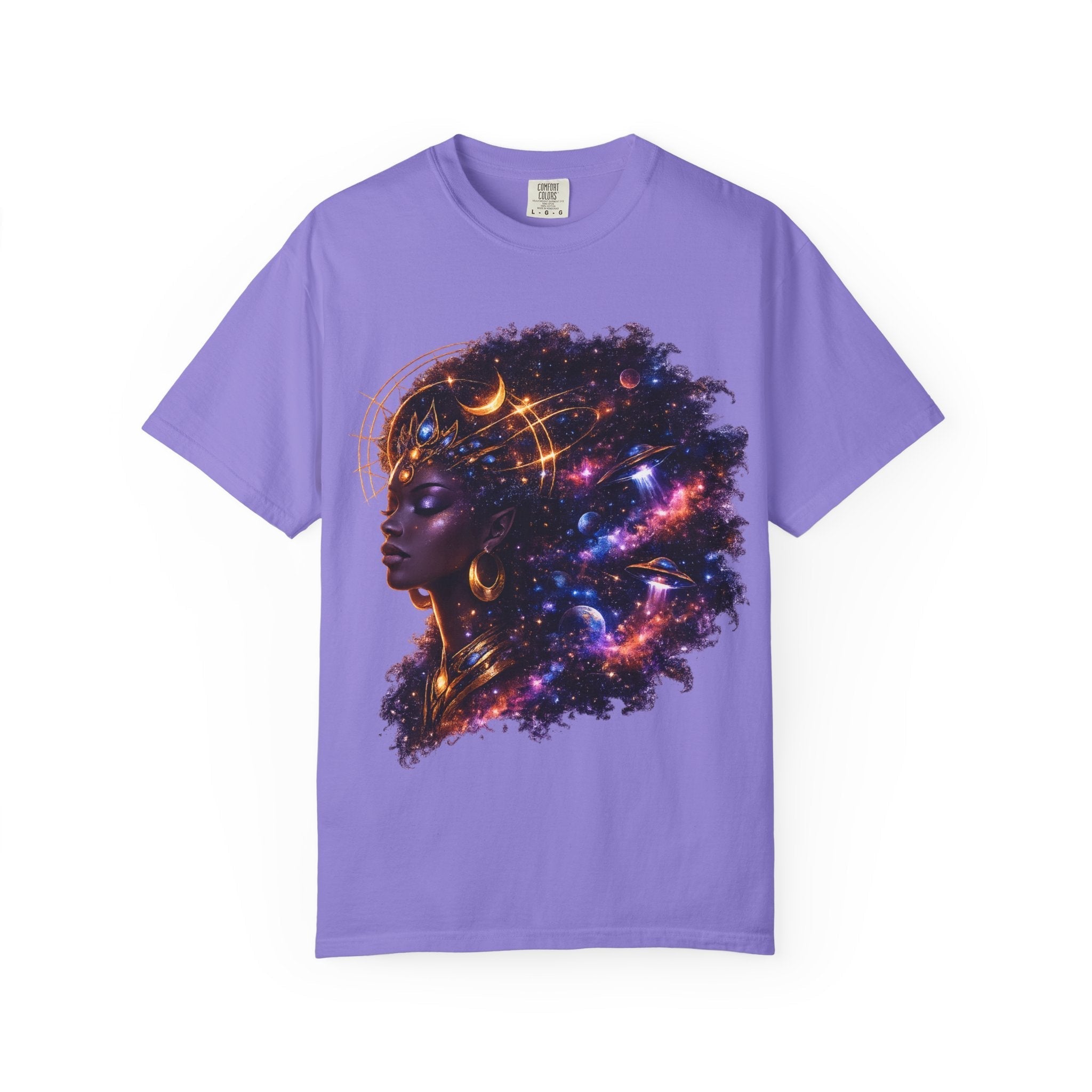 Cosmic Goddess T-Shirt Printify