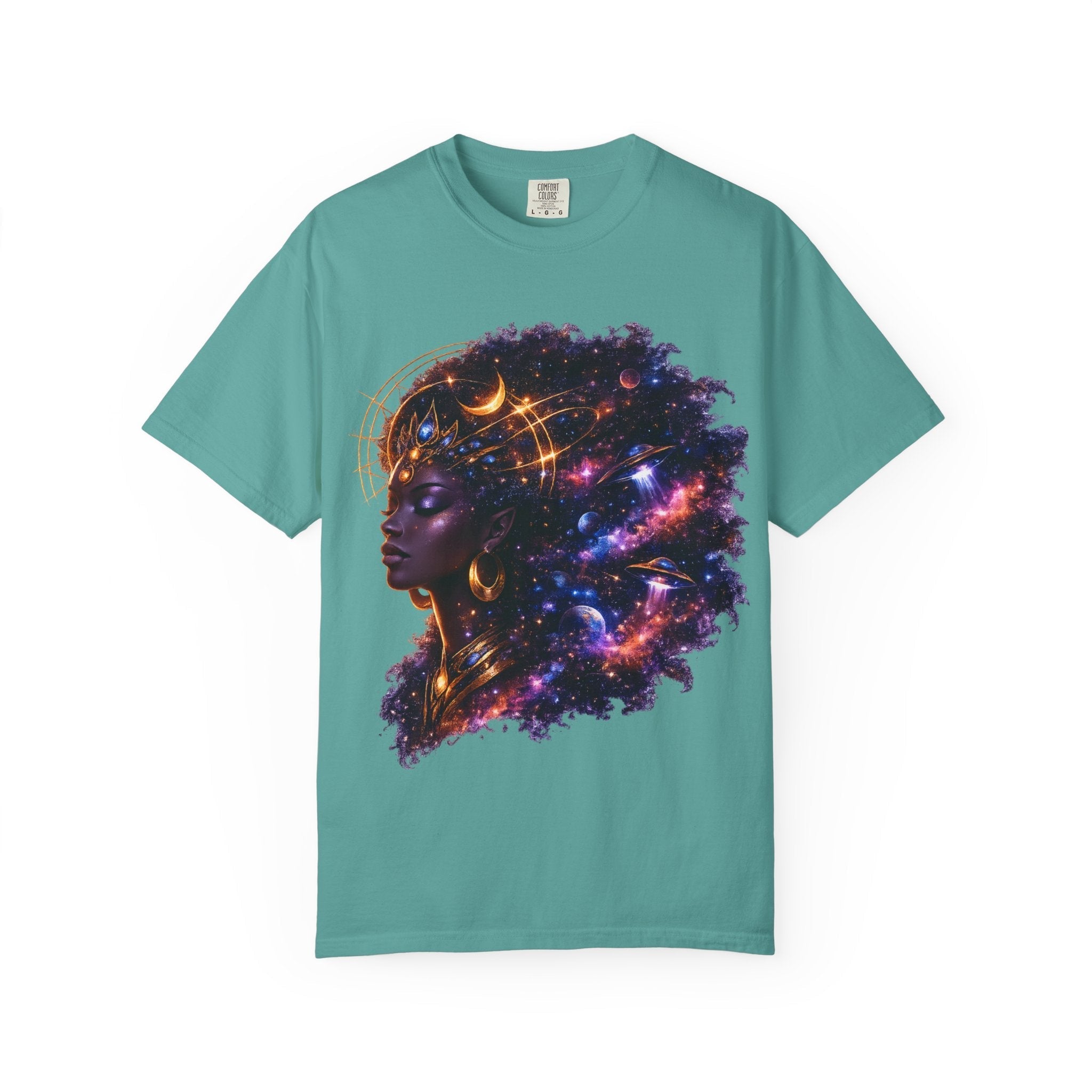 Cosmic Goddess T-Shirt Printify