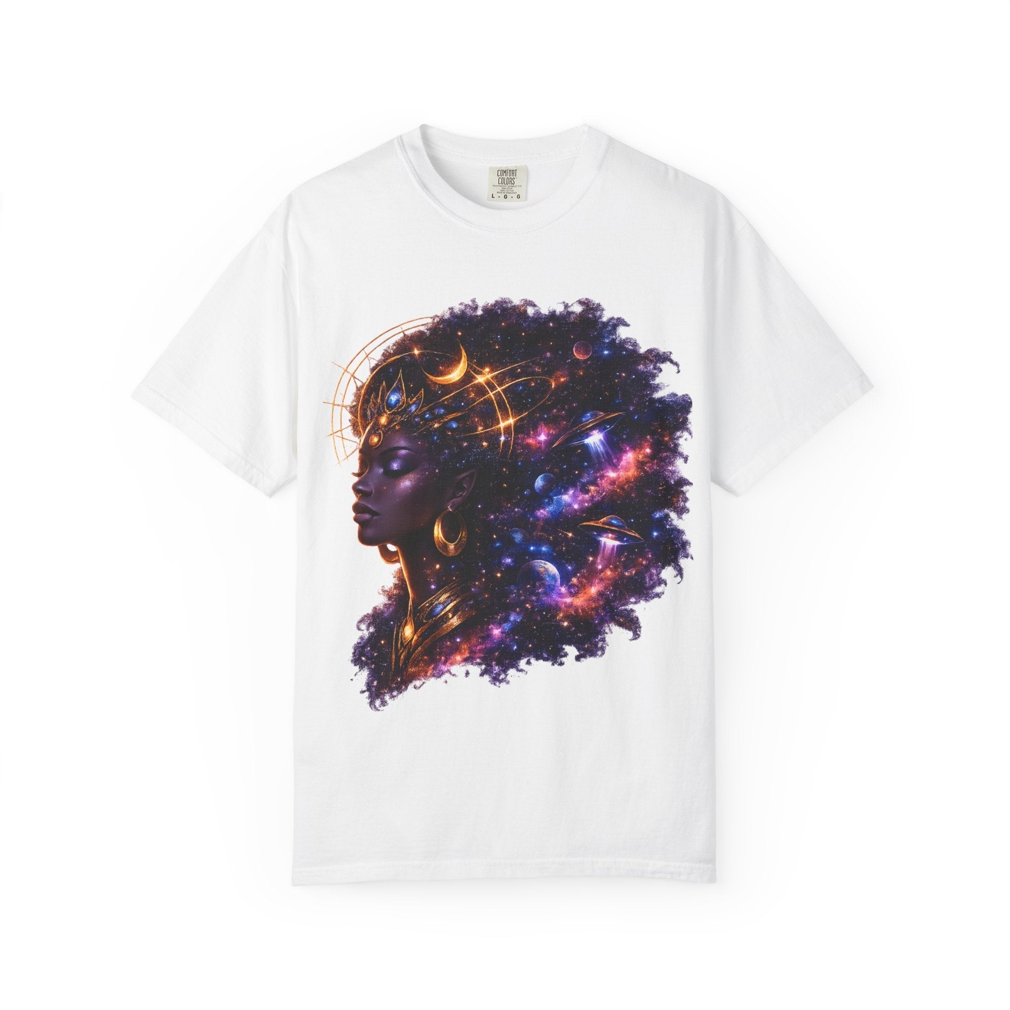 Cosmic Goddess T-Shirt Printify